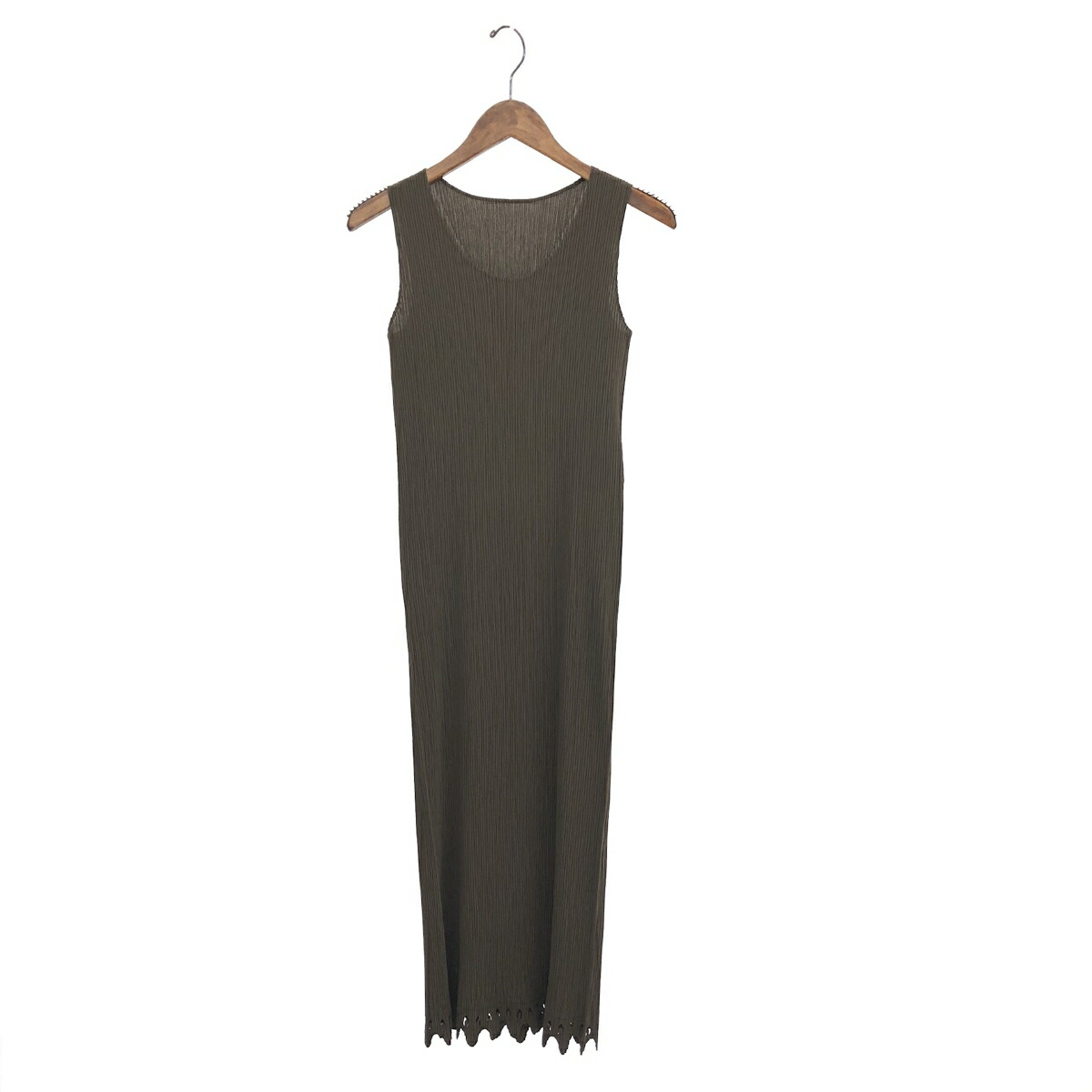 PLEATS PLEASE／イッセイミヤケ　ノースリーブワンピース 【中古】 PLEATS PLEASE プリーツプリーズ イッセイミヤケ PP51-JH125