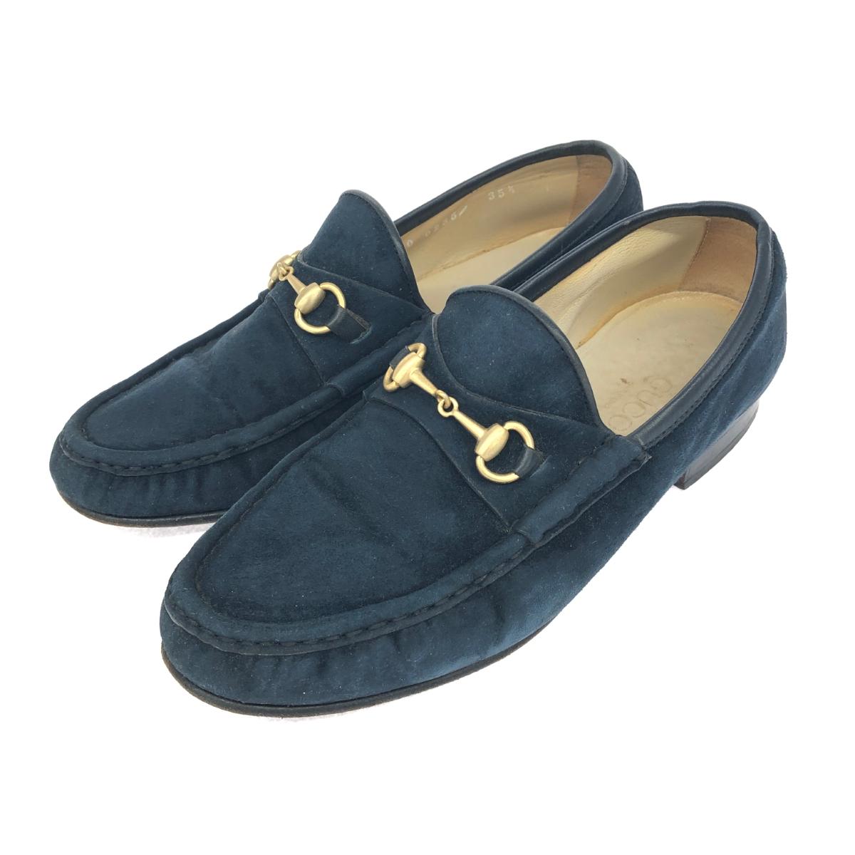 楽天市場】GUCCI グッチ 100 0255 ビットローファー 37C ダーク