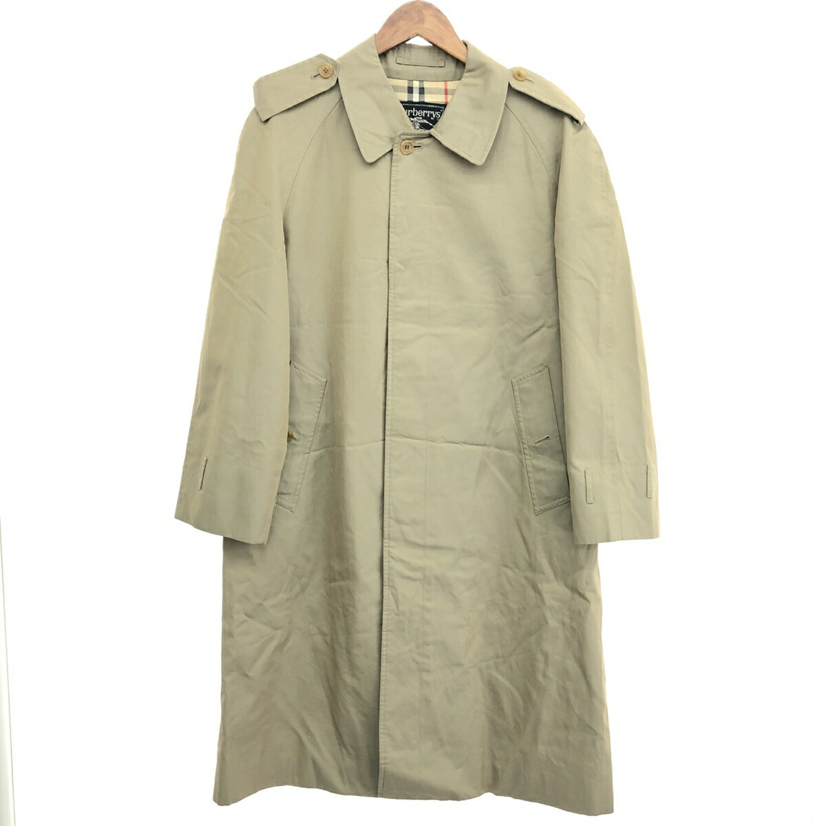 Burberry ベージュ トレンチコート　サイズ48 XL Burberry】バーバリー トレンチコート サイズ – LASTLAB