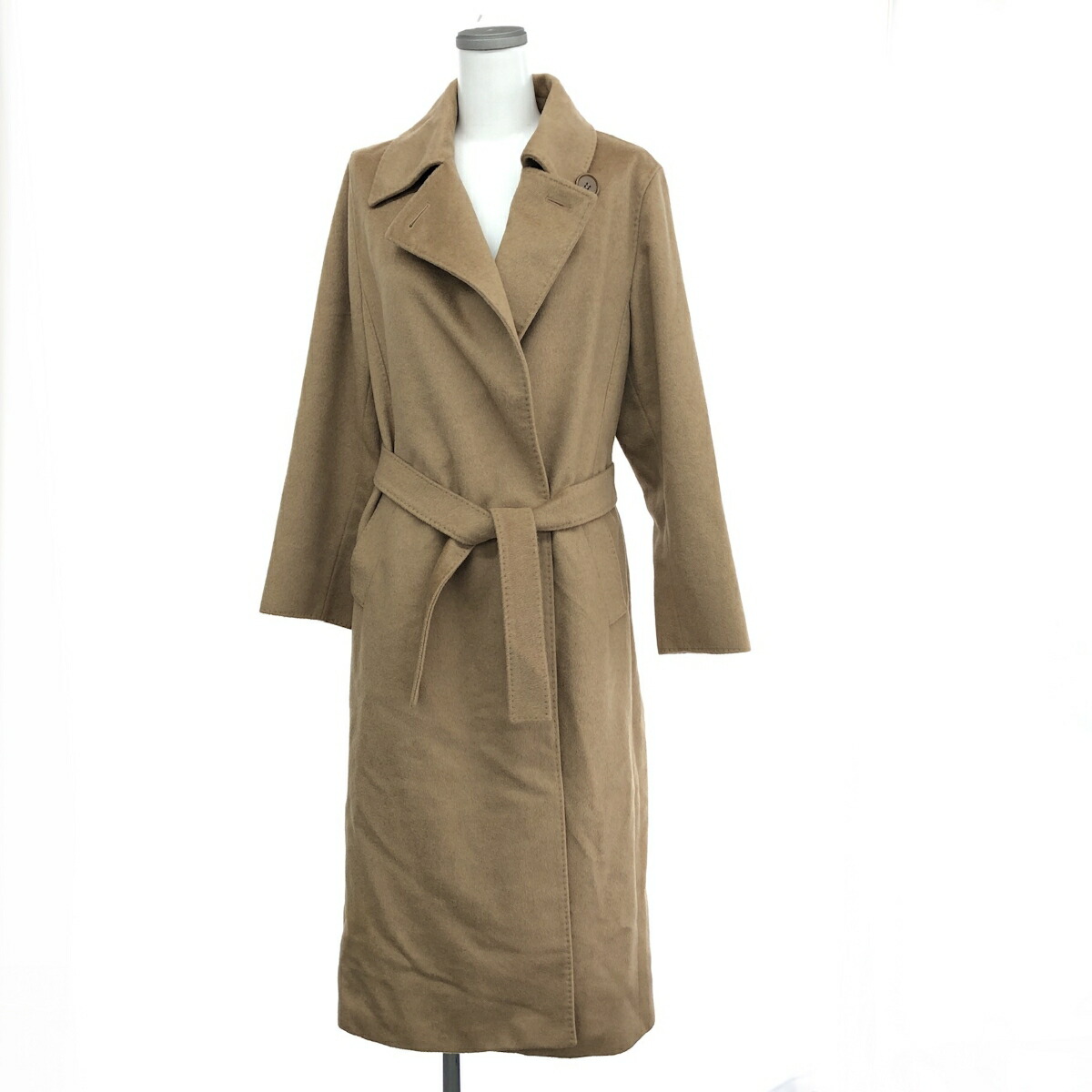 Max Mara マックスマーラ　ロングコート　キャメル　ウール　イタリア製 楽天市場】【マックスマーラ】Max mara ウール ベルト ロング