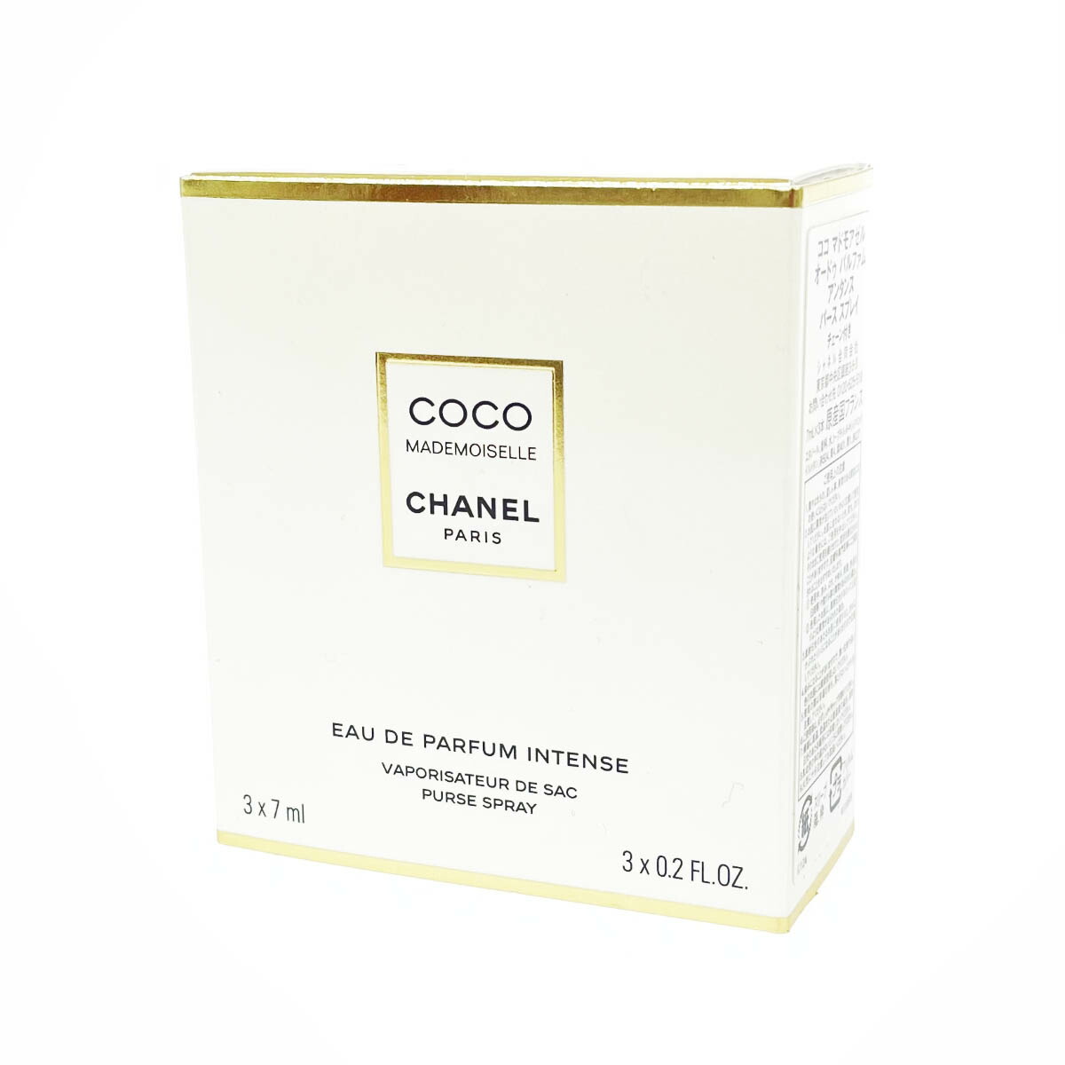 CHANEL シャネル ココマドモアゼルアンタンスパーススプレイ 香水 内容量:7ml×3 未使用品 ホワイト EDP チェーン付き レディース 【中古】
