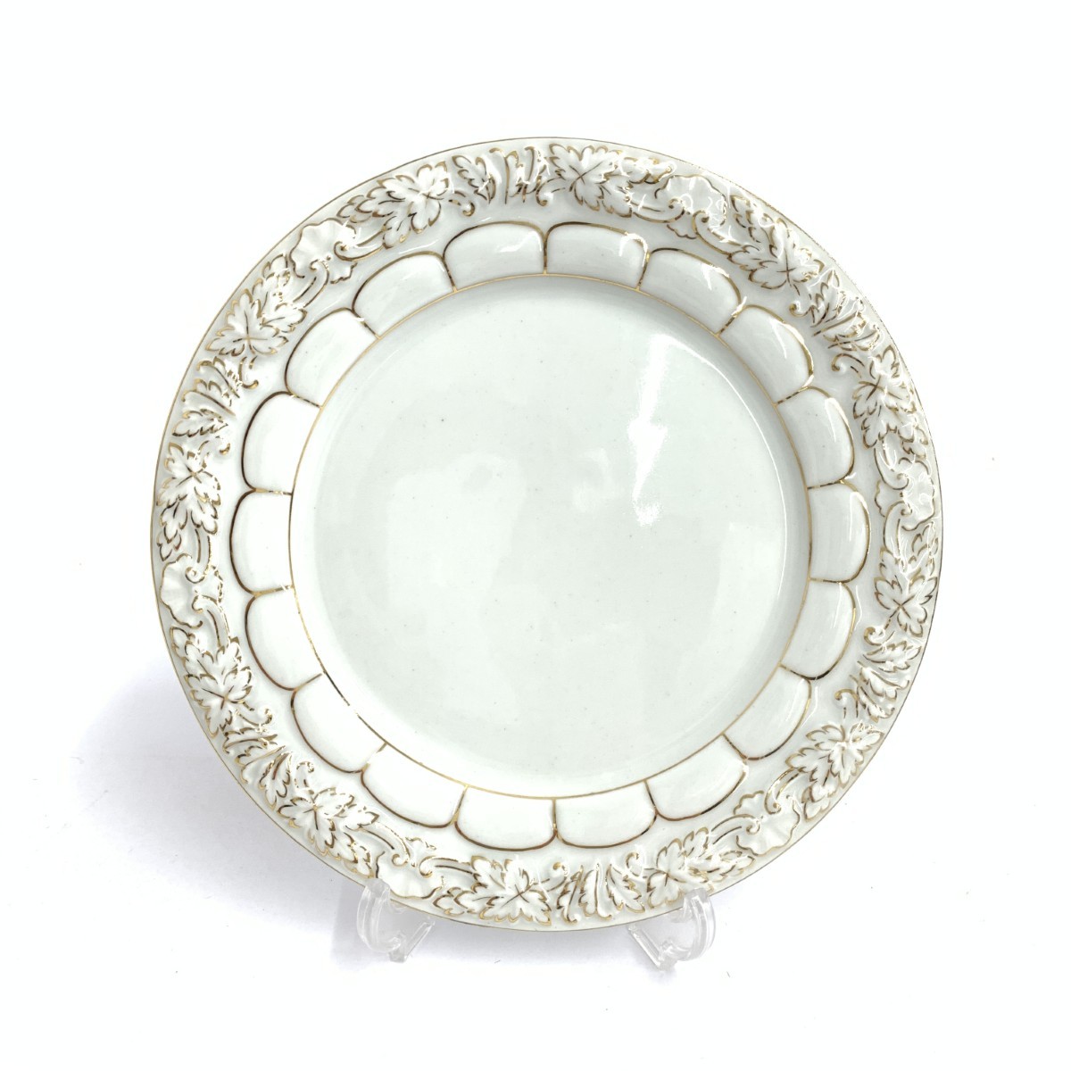 Meissen マイセン X質問用紙 本塁    白いこと   洋食器 【中古】