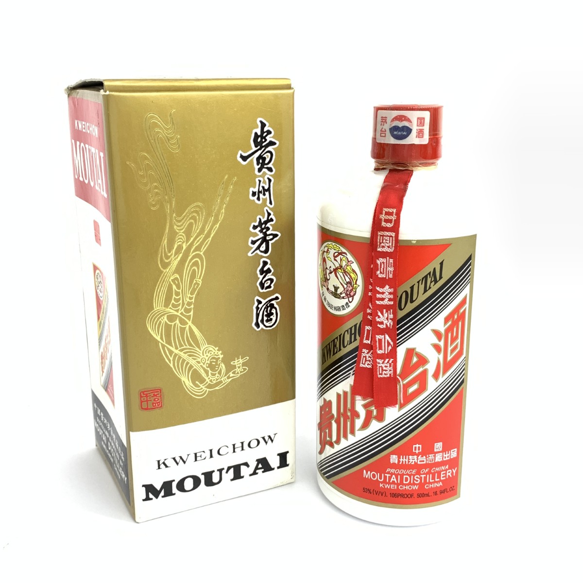 楽天市場】貴州茅台酒 マオタイ酒 天女ラベル 2008年 53％ 500ml