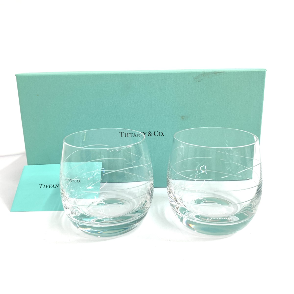 ティファニ―カデンツワイングラスセット 結婚祝い ペア 名入れ ティファニー Tiffany&Co. カデンツ