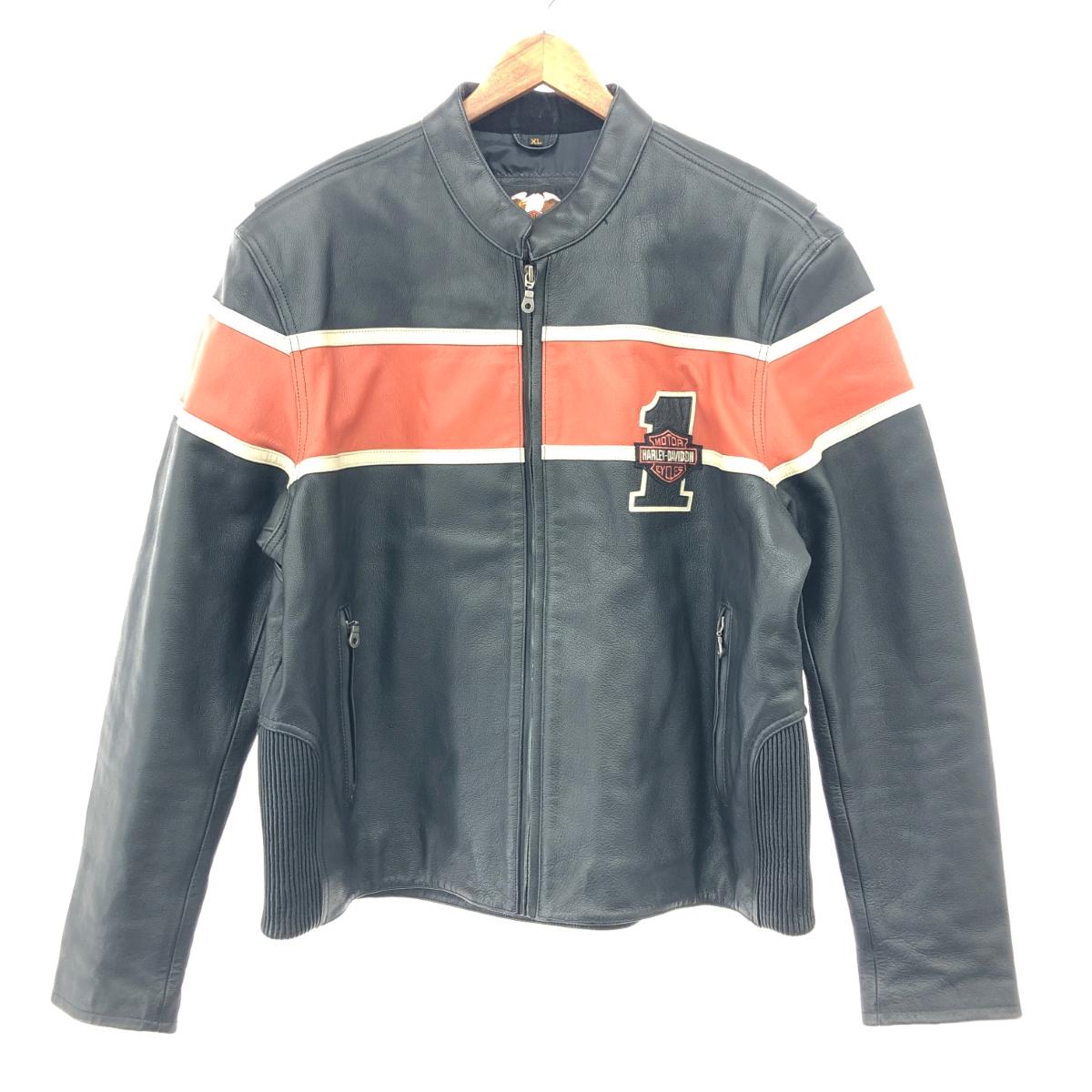 Harley-Davidson レザージャケット XL ☆HARLEY DAVIDSON☆XL レザージャケット ライダースジャケット