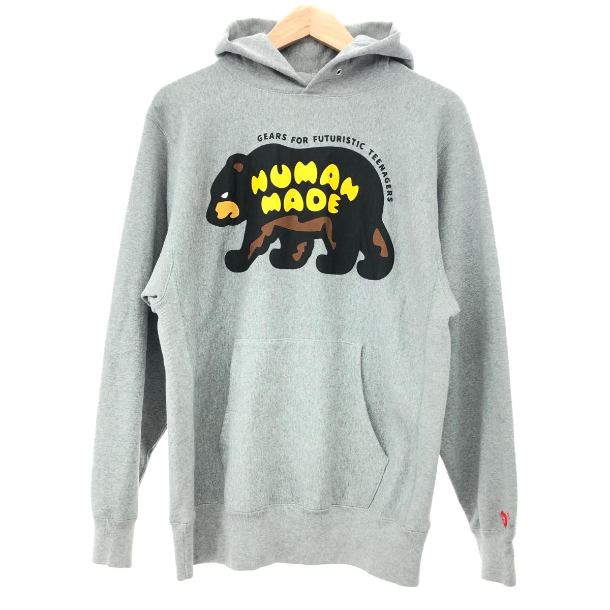 HUMAN MADE パーカー サイズL グレー 楽天市場】HUMAN MADE ヒューマンメイド パーカー サイズ:L 22AW