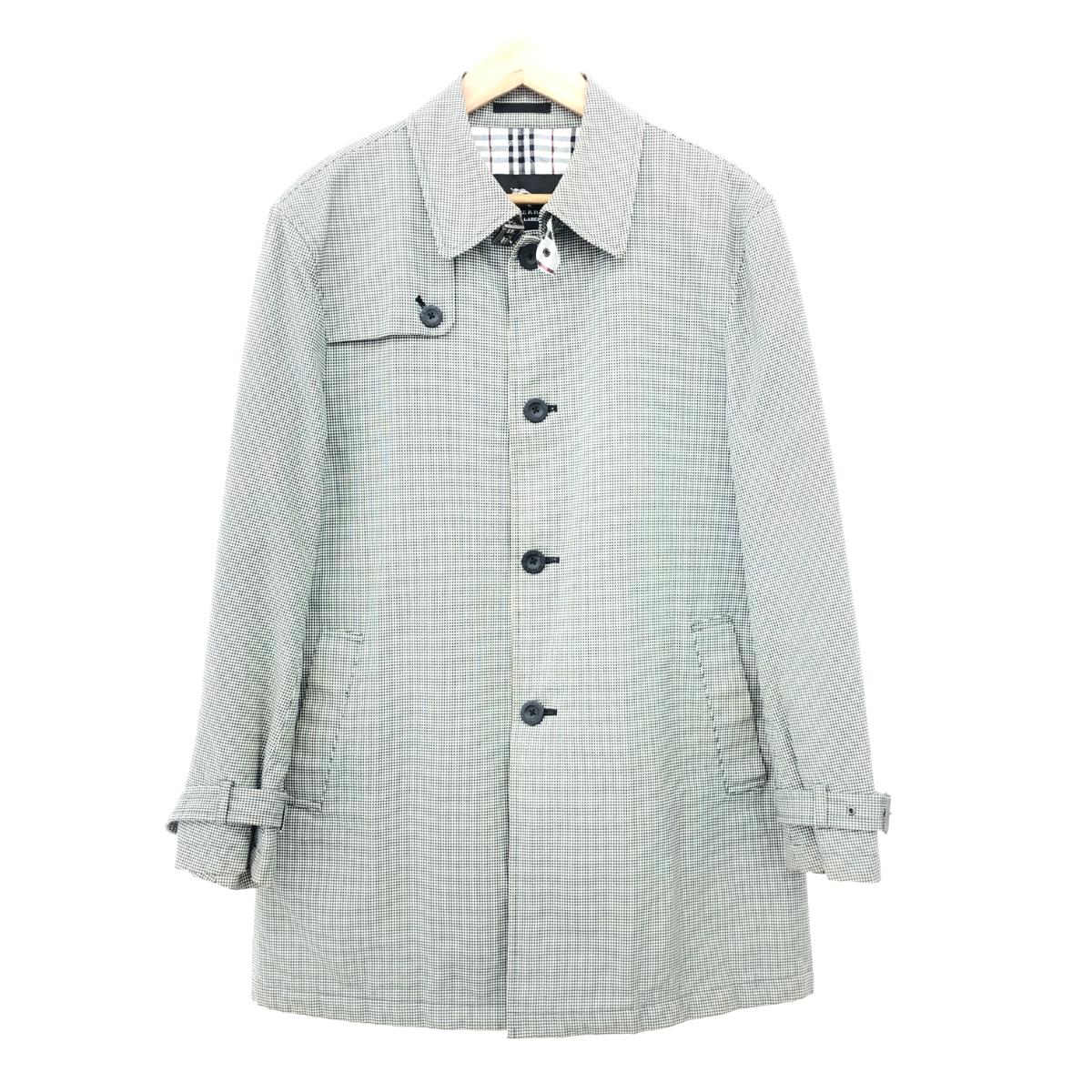 美品✨️バーバリーブラックレーベル ベロア ナポレオンコート 銀釦 ノバチェック BURBERRY BLACK LABEL - 小栗旬着バーバリーブラックレーベル