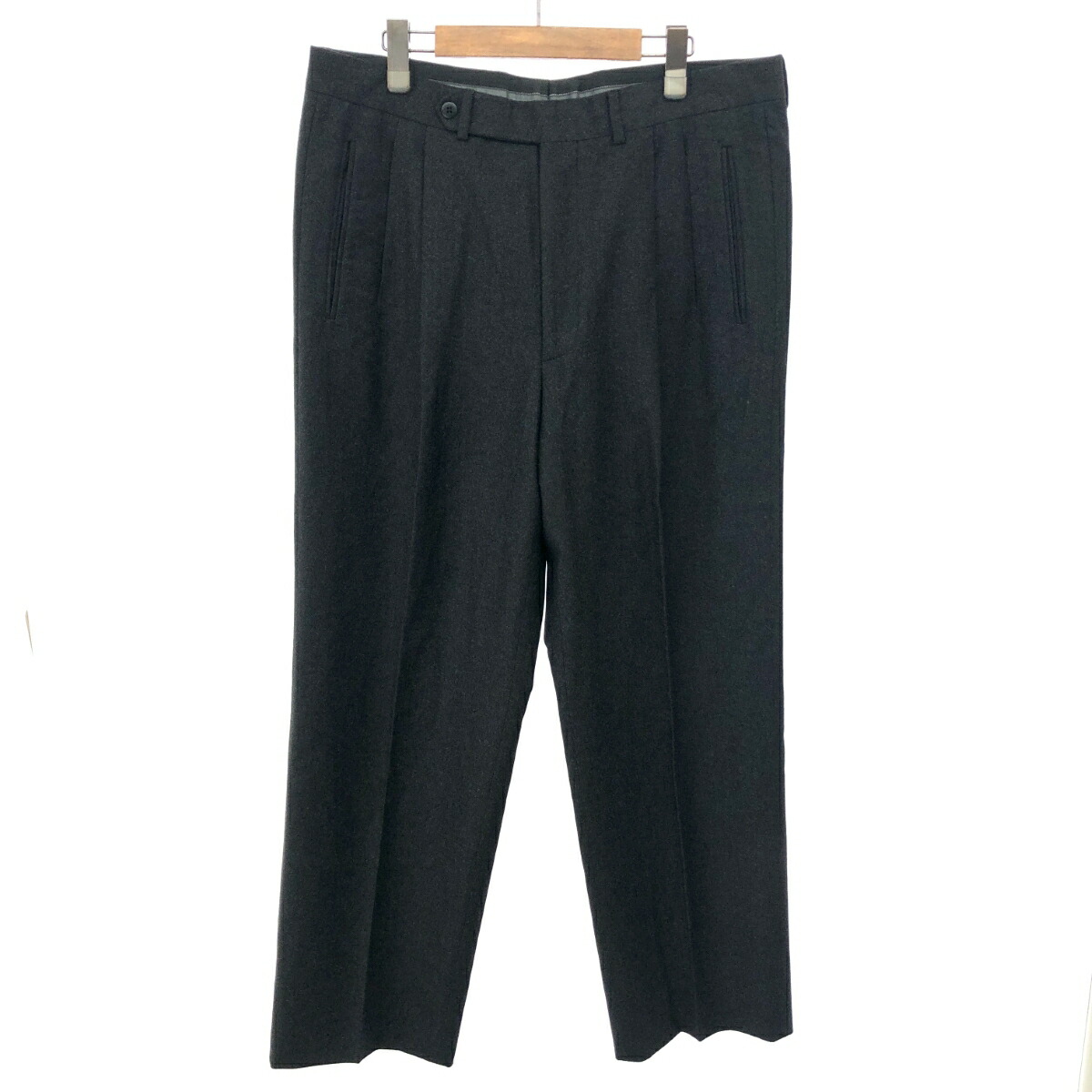 ✨美品✨　GIORGIOARMANI　シルク100％　カジュアルパンツ　黒　40 1000067130_01.jpg