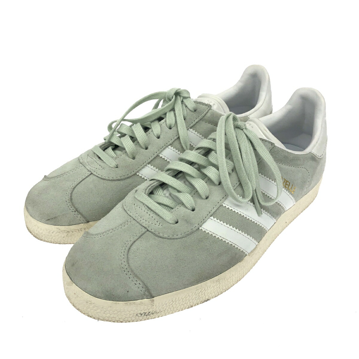 adidas アディダス スニーカー 表記サイズ:26 BZ0023 グリーン ガゼルスエード メンズ 靴 シューズ sneakers 【中古】