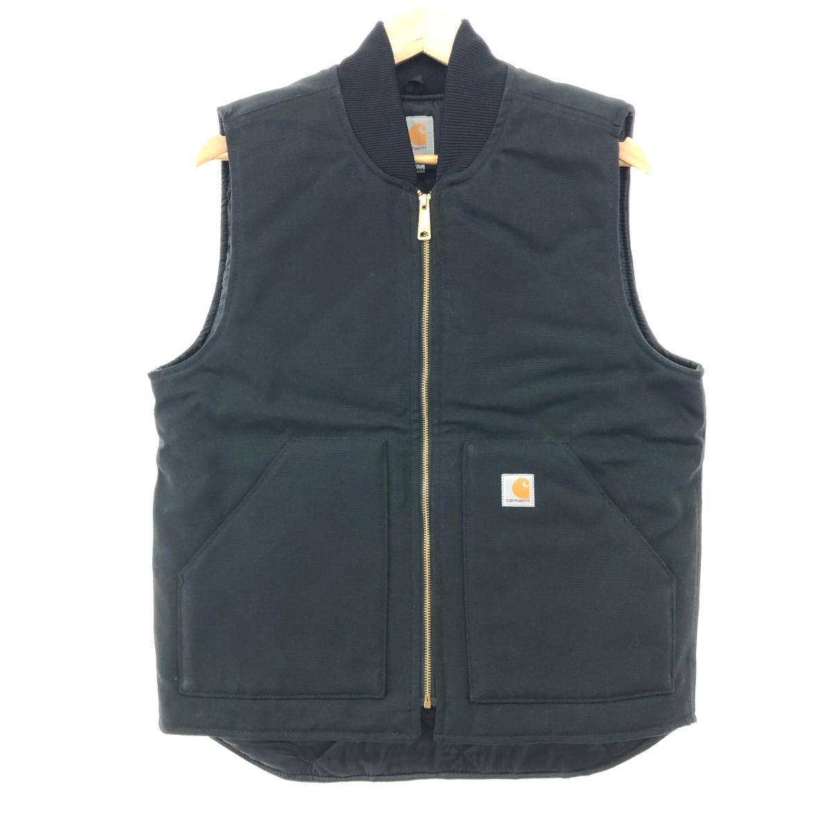 A.P.C. × carhartt コラボ　ダウンベスト ブラック A.P.C. × carhartt コラボ ダウンベスト ブラック