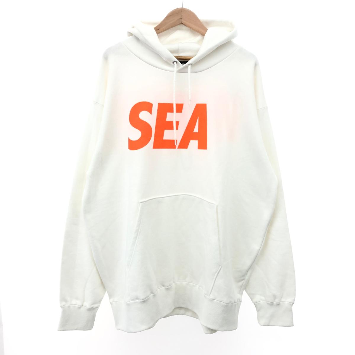 SEA WIND AND ウィンダンシー　ホワイトパーカー　X Lサイズ 楽天市場】WIND AND SEA ウィンダンシー パーカー サイズ:L 21SS