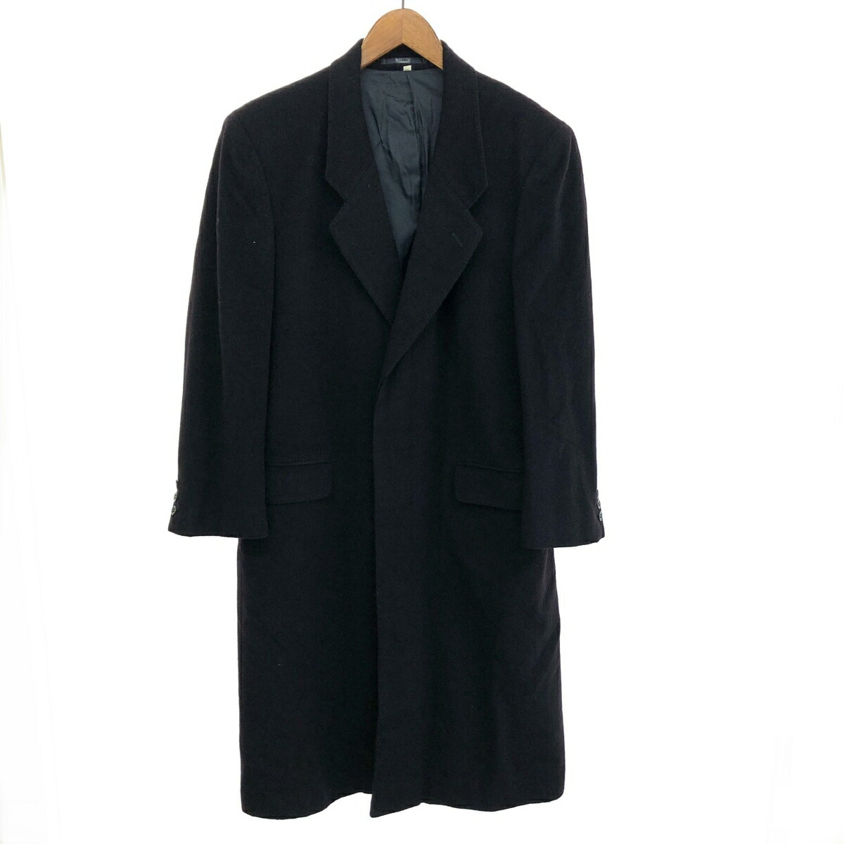 オールドイヴサンローラン ダブルブレストチェスターコート S チャコールグレー SAINT LAURENT（チェスターコート）のフリマアイテム一覧