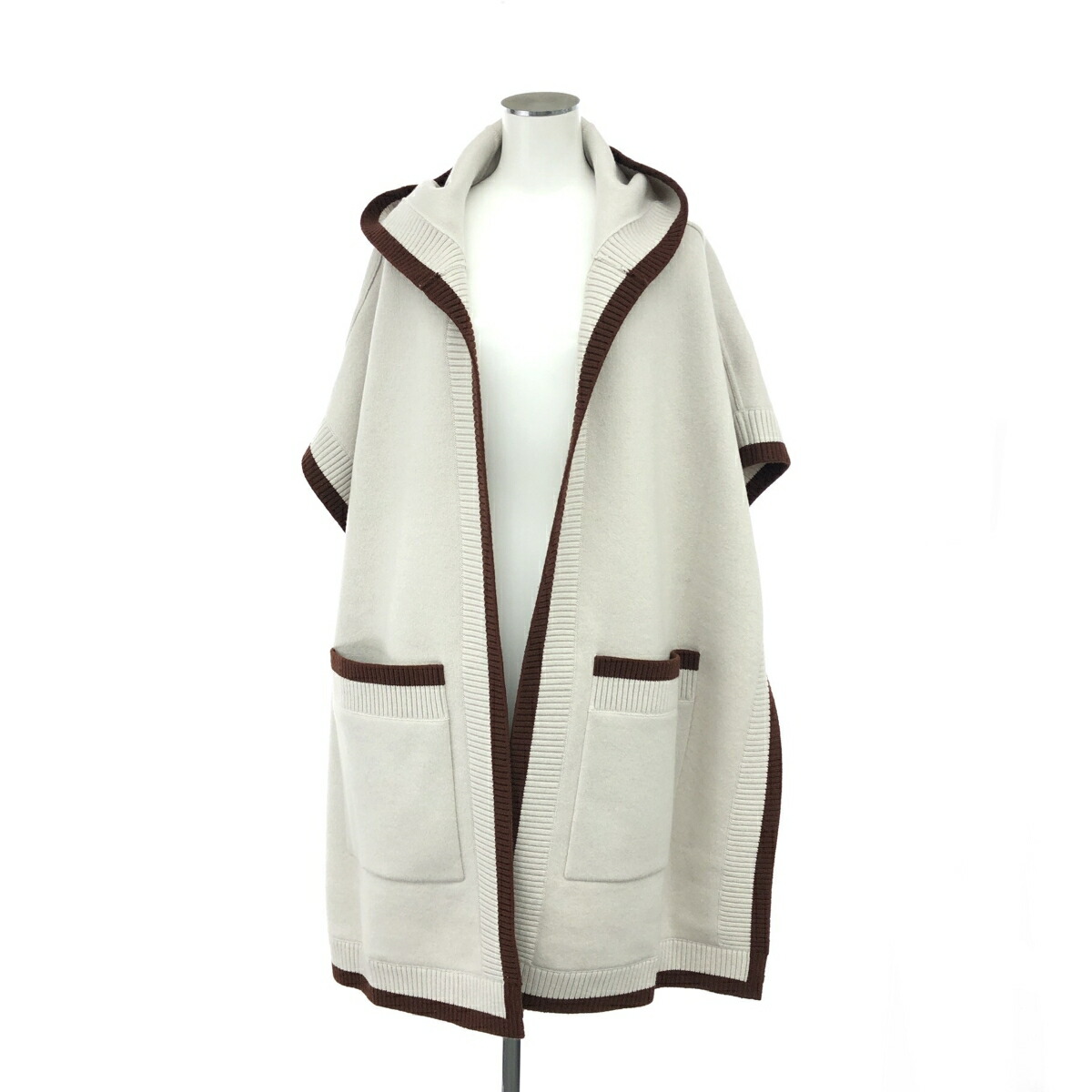 楽天市場】BURBERRY バーバリー ケープ ポンチョ レディース ニット