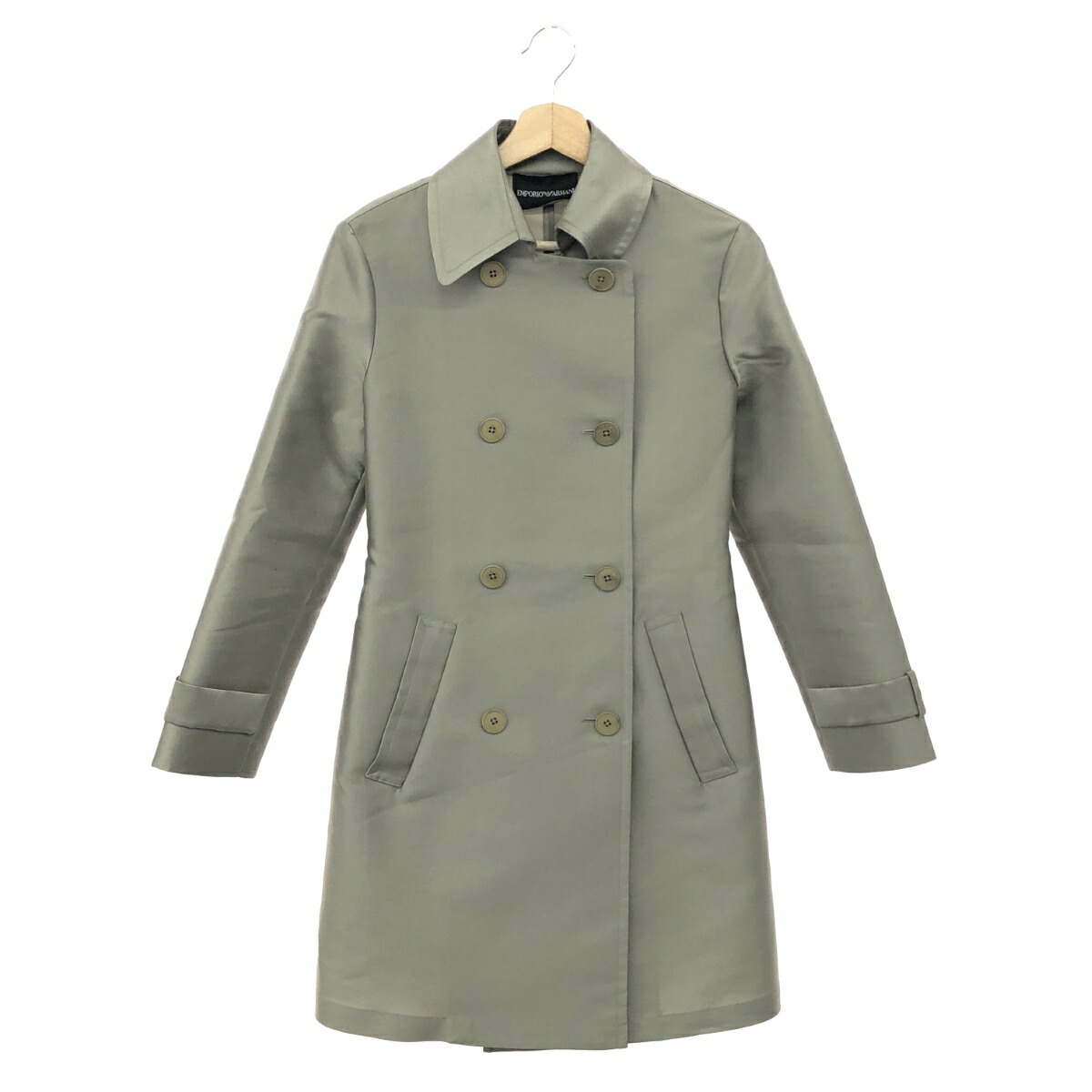 楽天市場】エンポリオアルマーニ トレンチ コート 38 グレー Emporio