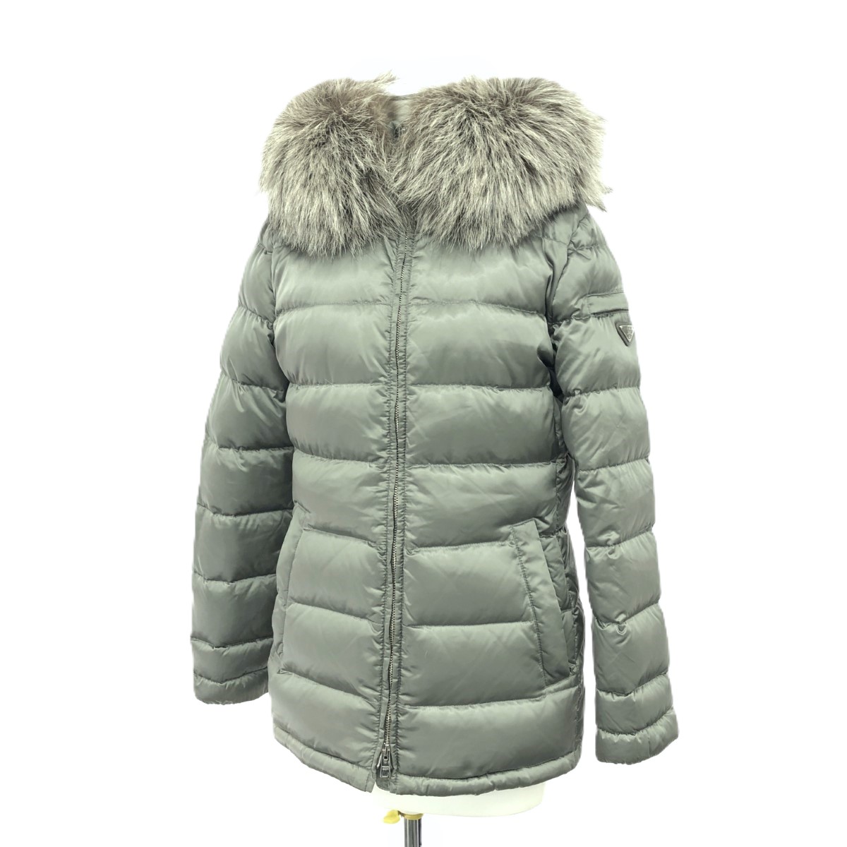 楽天市場】PRADA プラダ ダウンコート サイズ:38 ブラウン