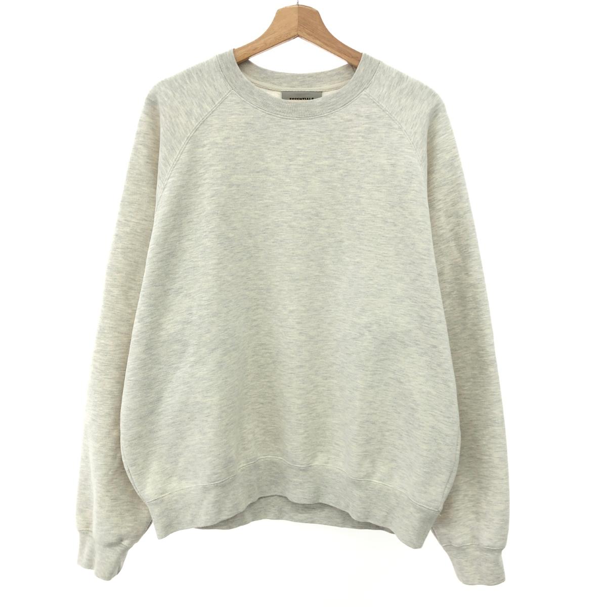 ESSENTIEL エッセンシャル スウェット 良好 サイズ:S グレー メンズ トップス 【中古】