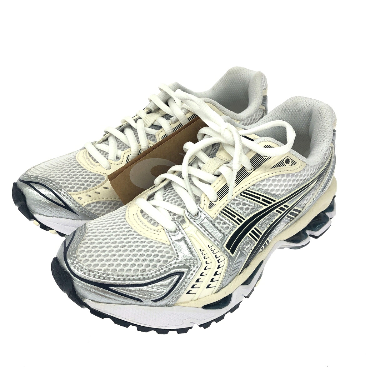 Asics アシックス ゲルカヤノ14 スニーカー 未当て嵌める品 書きあらわす大きさ:22.5  白いこと   レディース 靴 シューズ sneakers 【中古】