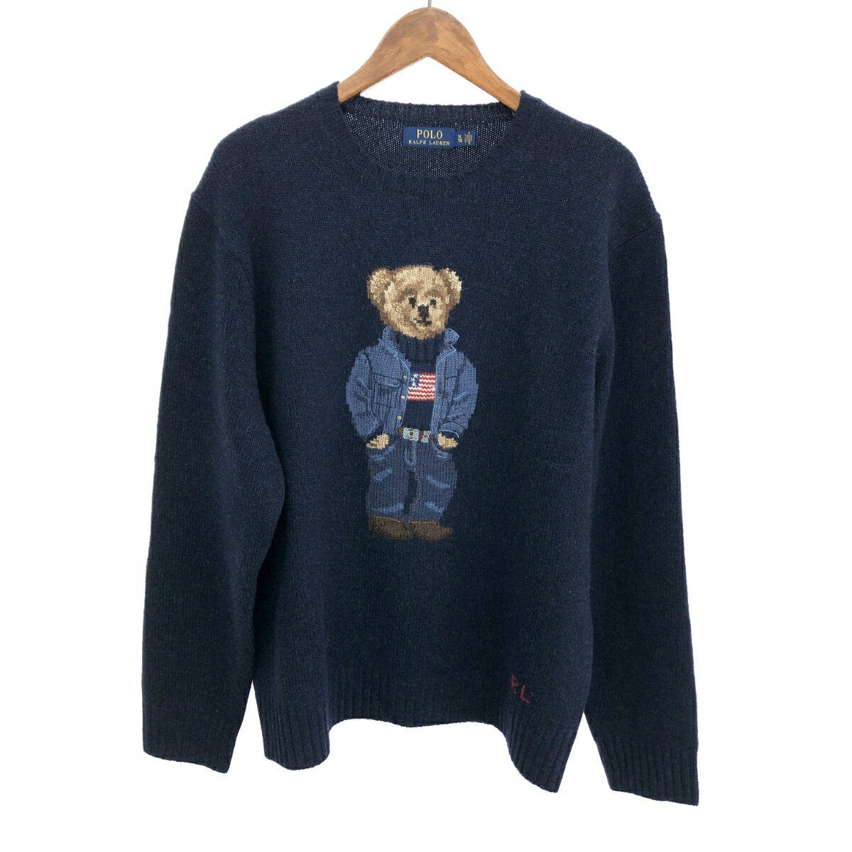 美品 palace Ralph Lauren Skate ベア ニット XL 美品 palace Ralph Lauren Skate ベア ニット XL 美品 palace