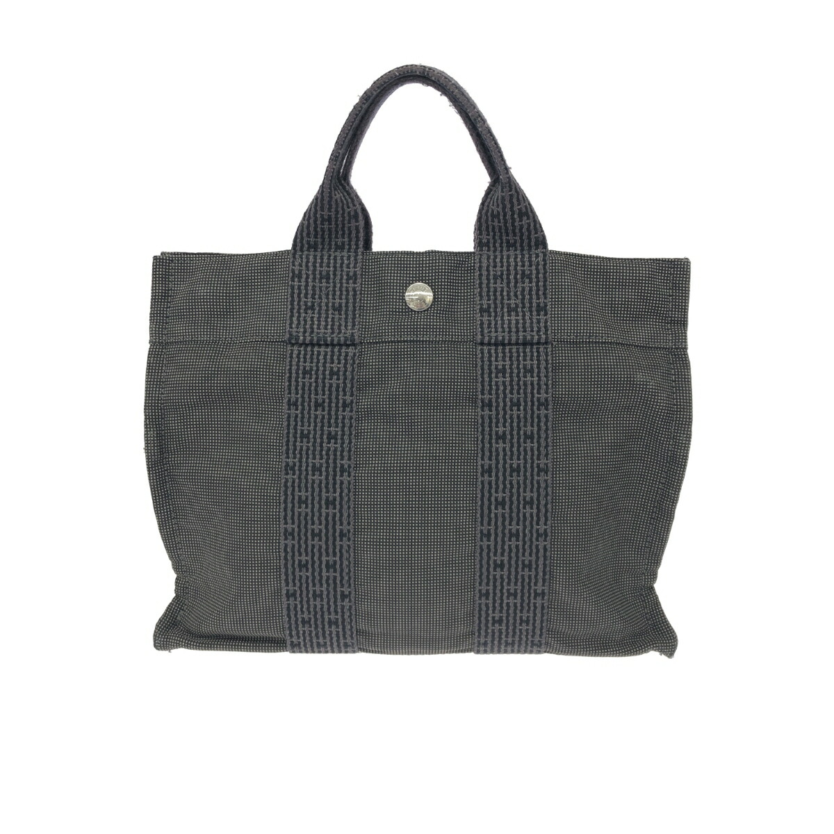 HERMES エルメス エールライン カバス キャンパス トートバッグ HERMES エルメス エールラインカバス トートバッグ キャンバス