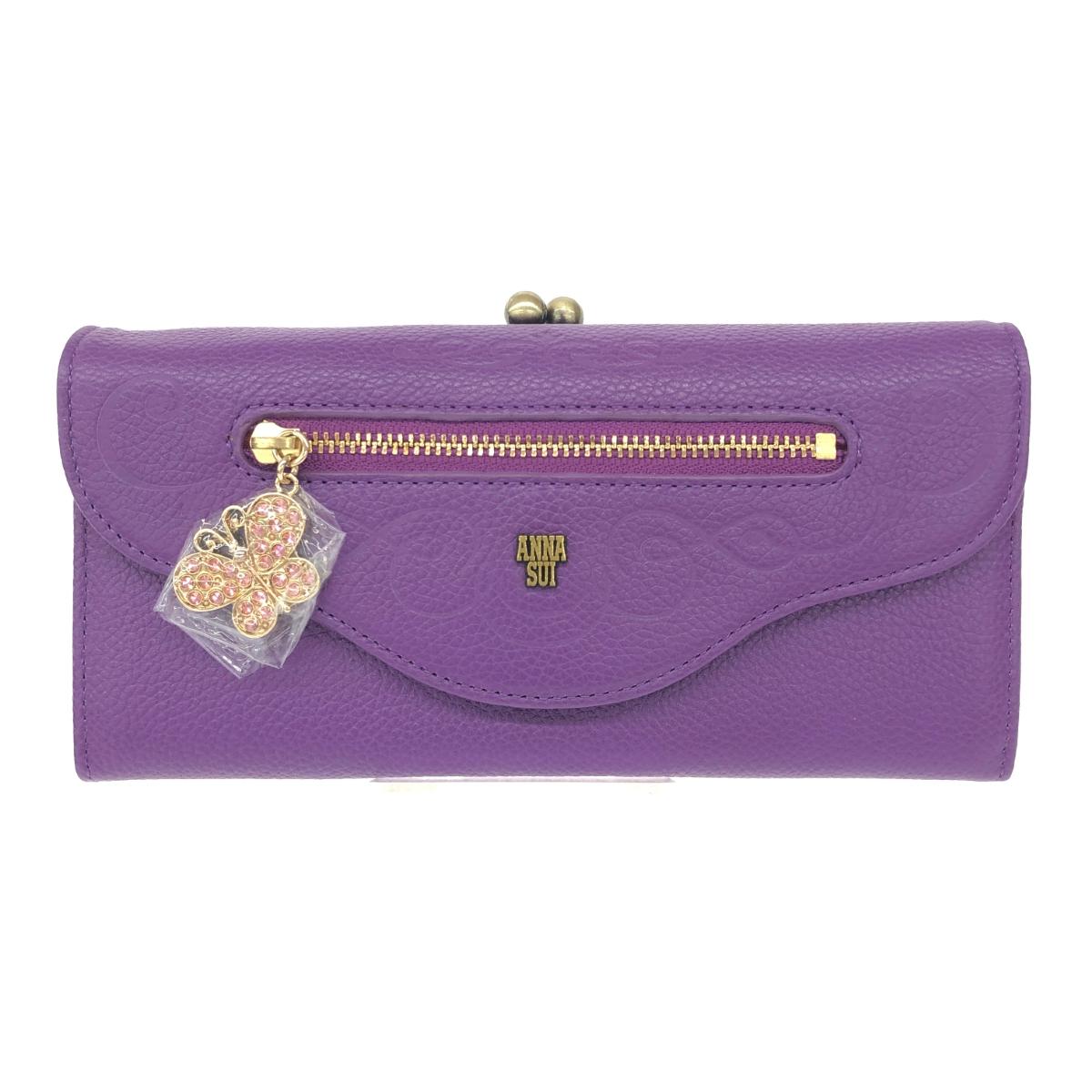 【新品未使用】ANNA SUI 財布 パピヨン 蝶 バタフライ がま口 緑 楽天市場】【未使用品】【財布】ANNA SUI アナ スイ アナスイ
