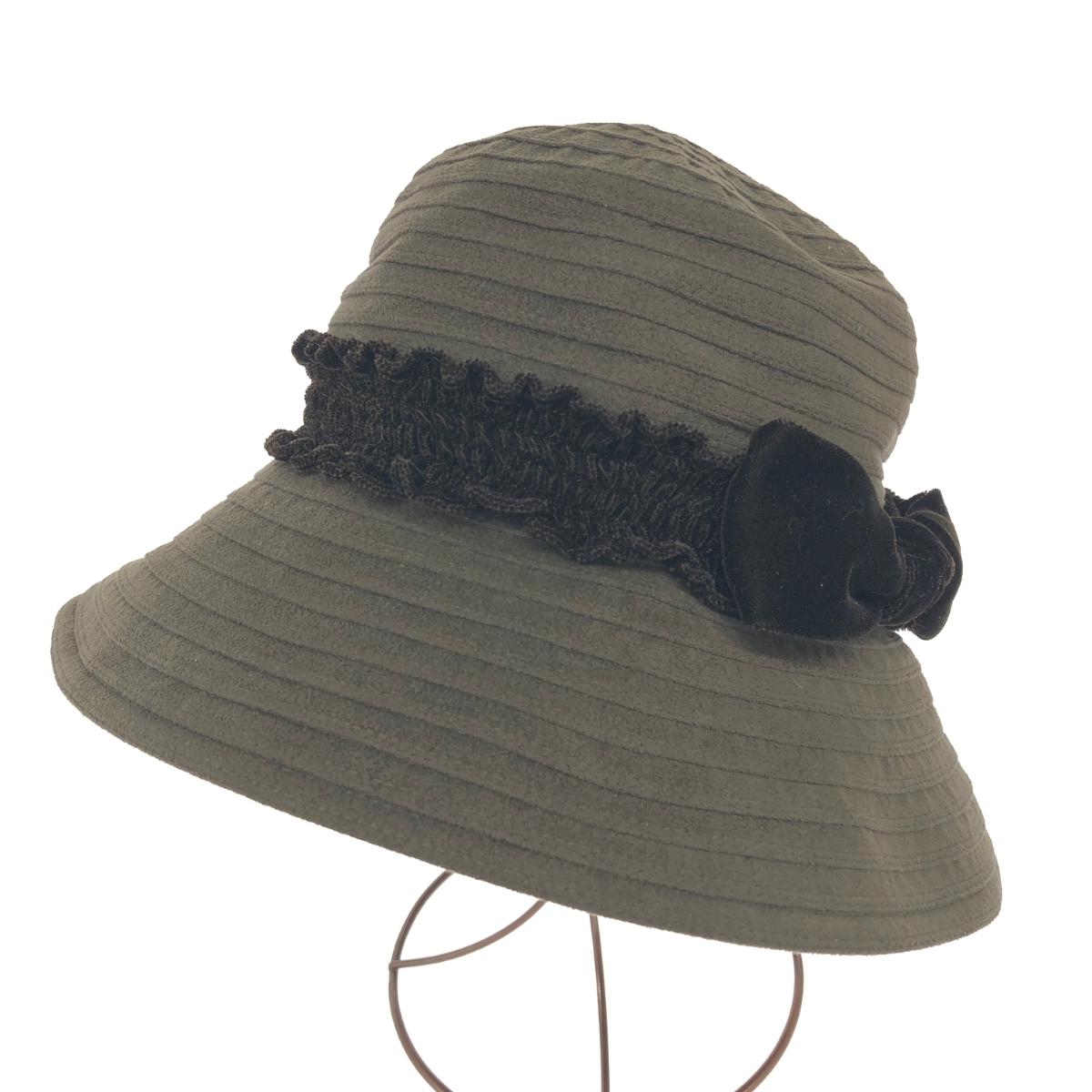 LANVIN - coco 未使用品 ランバンスポール LANVIN SPORT ハット  M～S(57.5~56cm ) ブラウン 茶 ペーパーハット 麦わら帽子 日本製 LANVIN - coco 未使用品 ランバンスポール LANVIN SPORT ハット