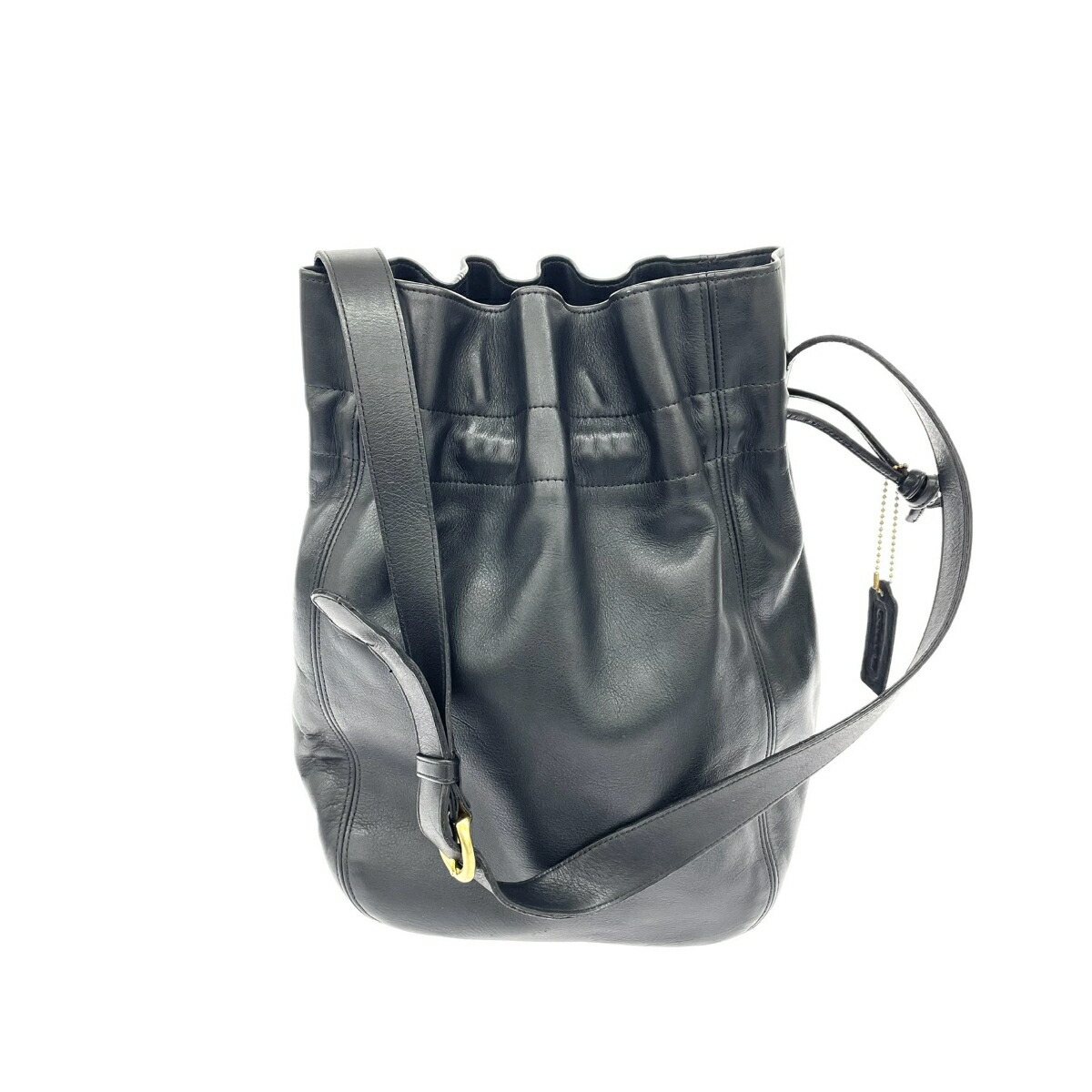 ⭐美品⭐オールドコーチ 巾着 ショルダーバッグ 黒 4905 楽天市場】美品 コーチ COACH 巾着型 ショルダーバッグ 4905