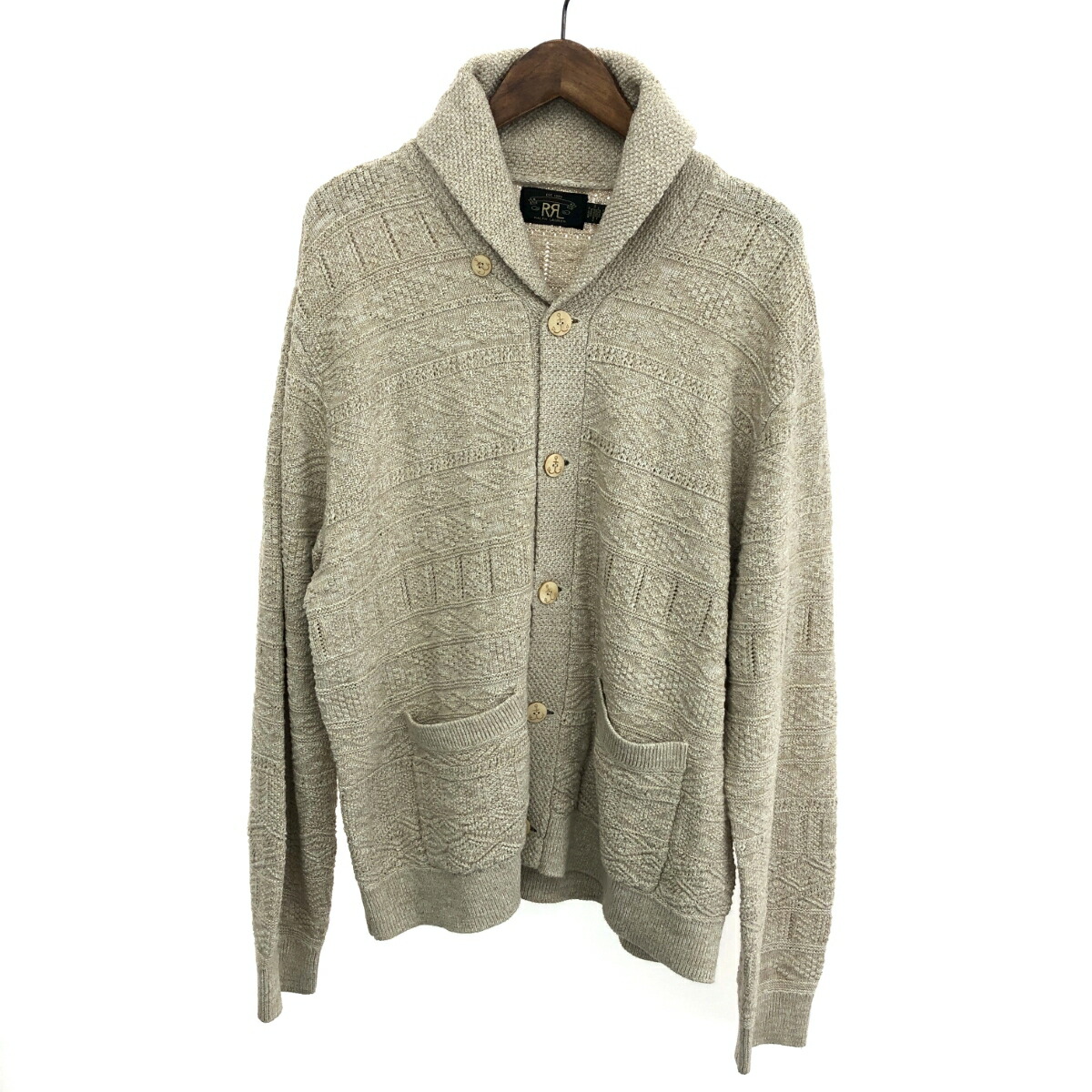 RRL ウールカーディガン　Lサイズ 楽天市場】RRL ラルフローレン DOUBLE RL ダブルアールエル