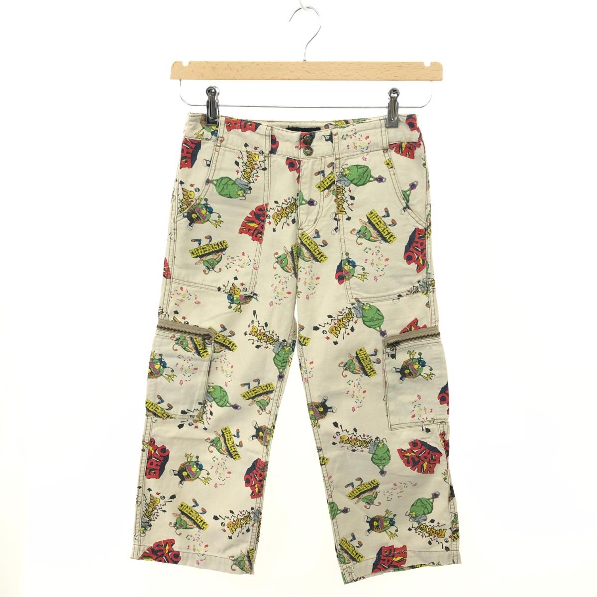 HYSTERICS ヒステリックス DJ虫 総柄 ヴィンテージ カーゴパンツ    ベージュ  レディース  ボトムス 00年代 【中古】