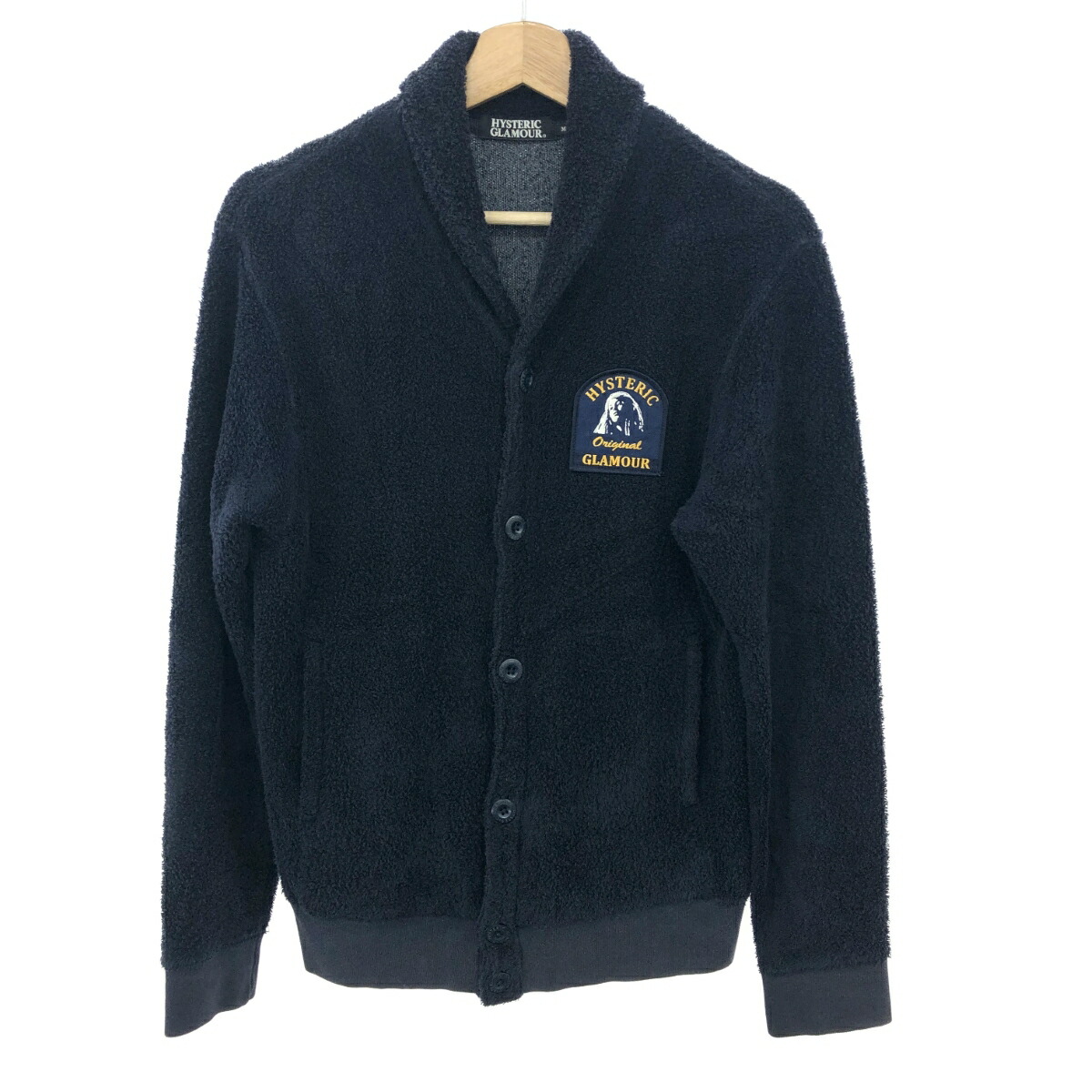 【希少】ヒステリックグラマー × ローリングストーンズ カーディガン コラボ hysteric glamour ローリングストーンズコラボ カーディガン