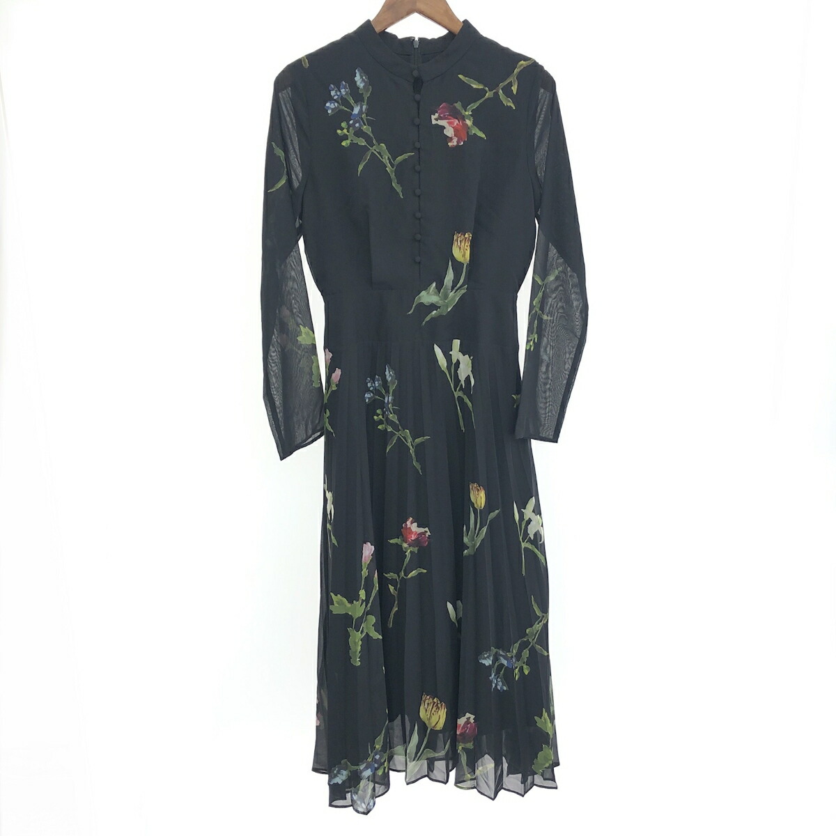 アメリヴィンテージ　ワンピース Ameri（アメリ）の「CHIFFON GATHER DRESS（ワンピース）」 - WEAR
