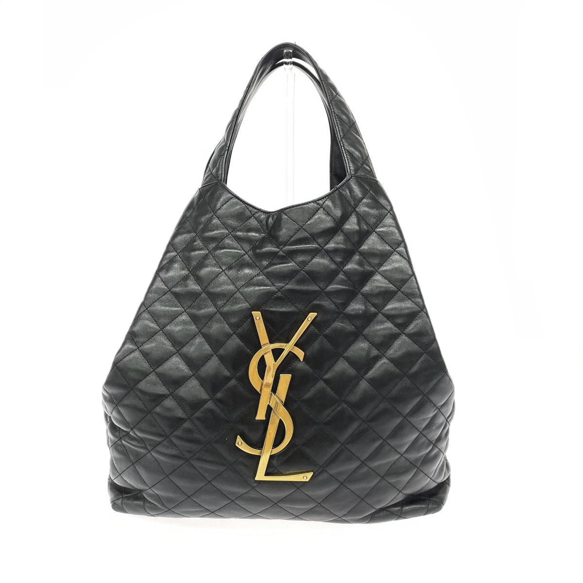 【大容量！】YSL サンローラン ロゴ トートバック キルティング サンローラン新作「ES ジャイアント トラベルバッグ