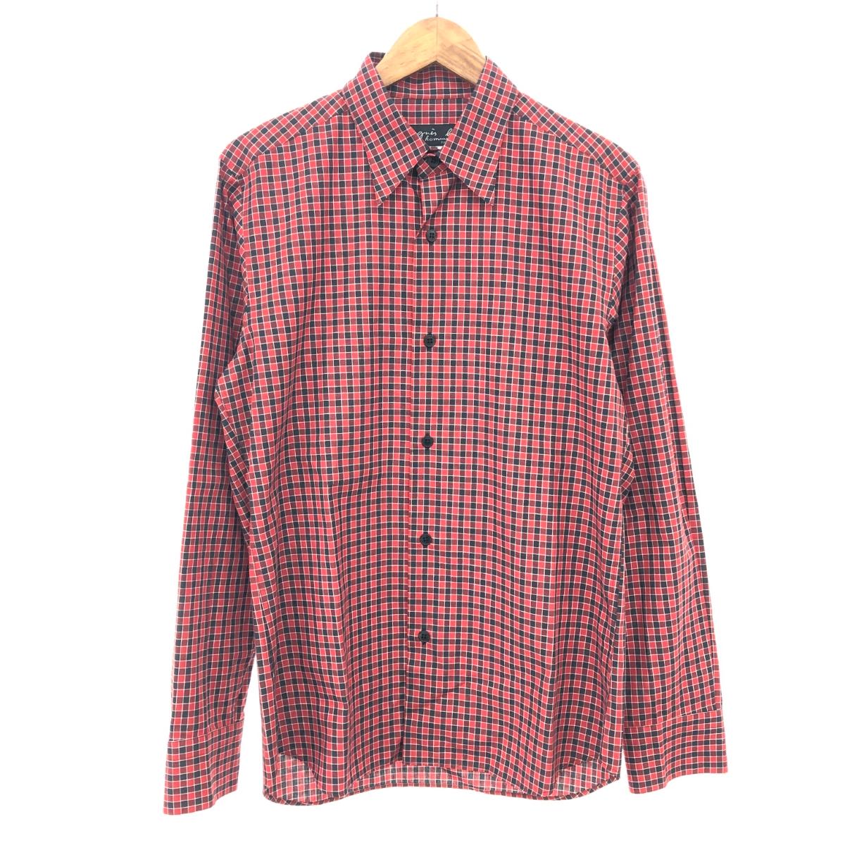 楽天市場】【中古】 agnes b. homme 柄シャツ 長袖 シャツ
