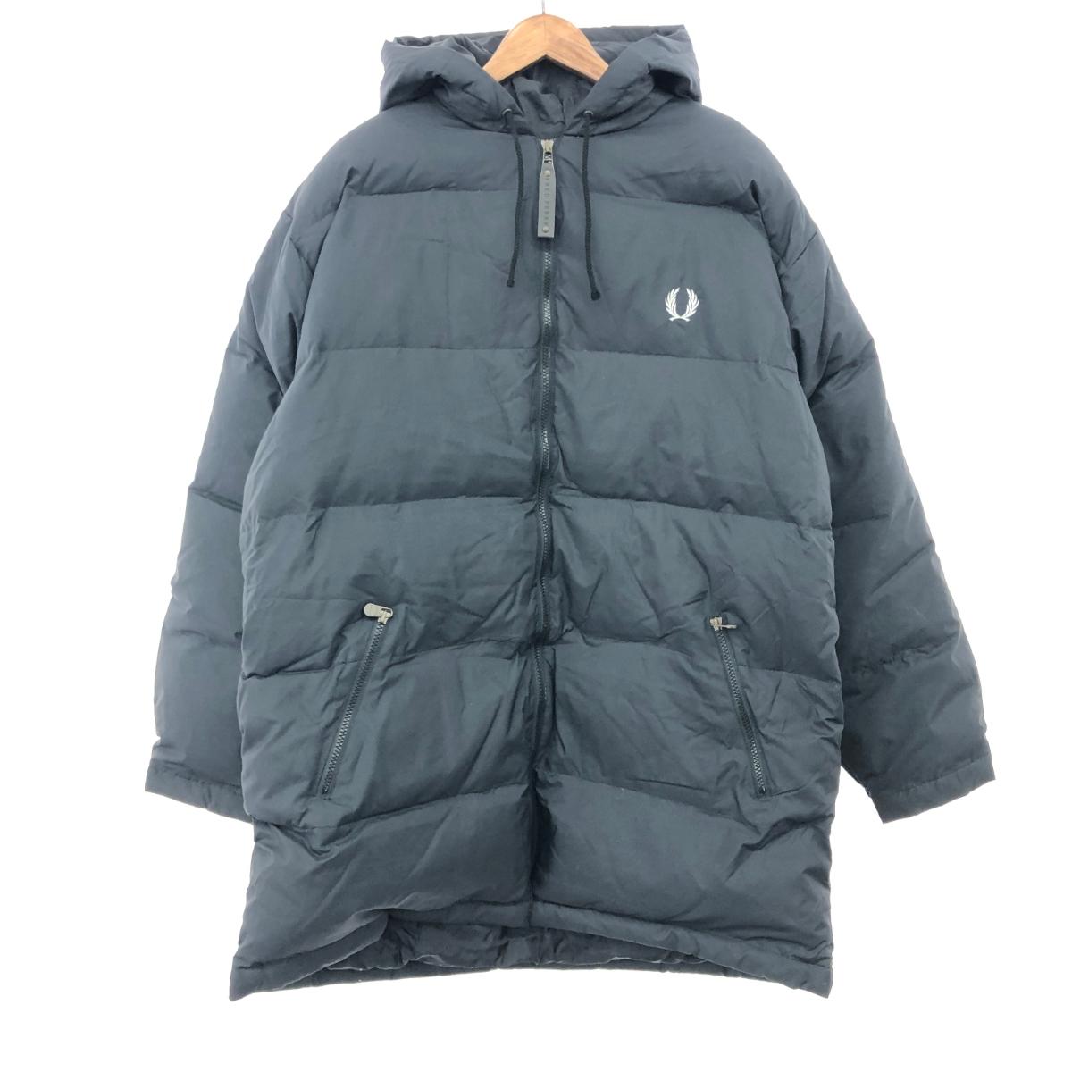 フレッドペリー　ダウンジャケット □FRED PERRY□ フレッドペリー ダウンジャケット ブラック