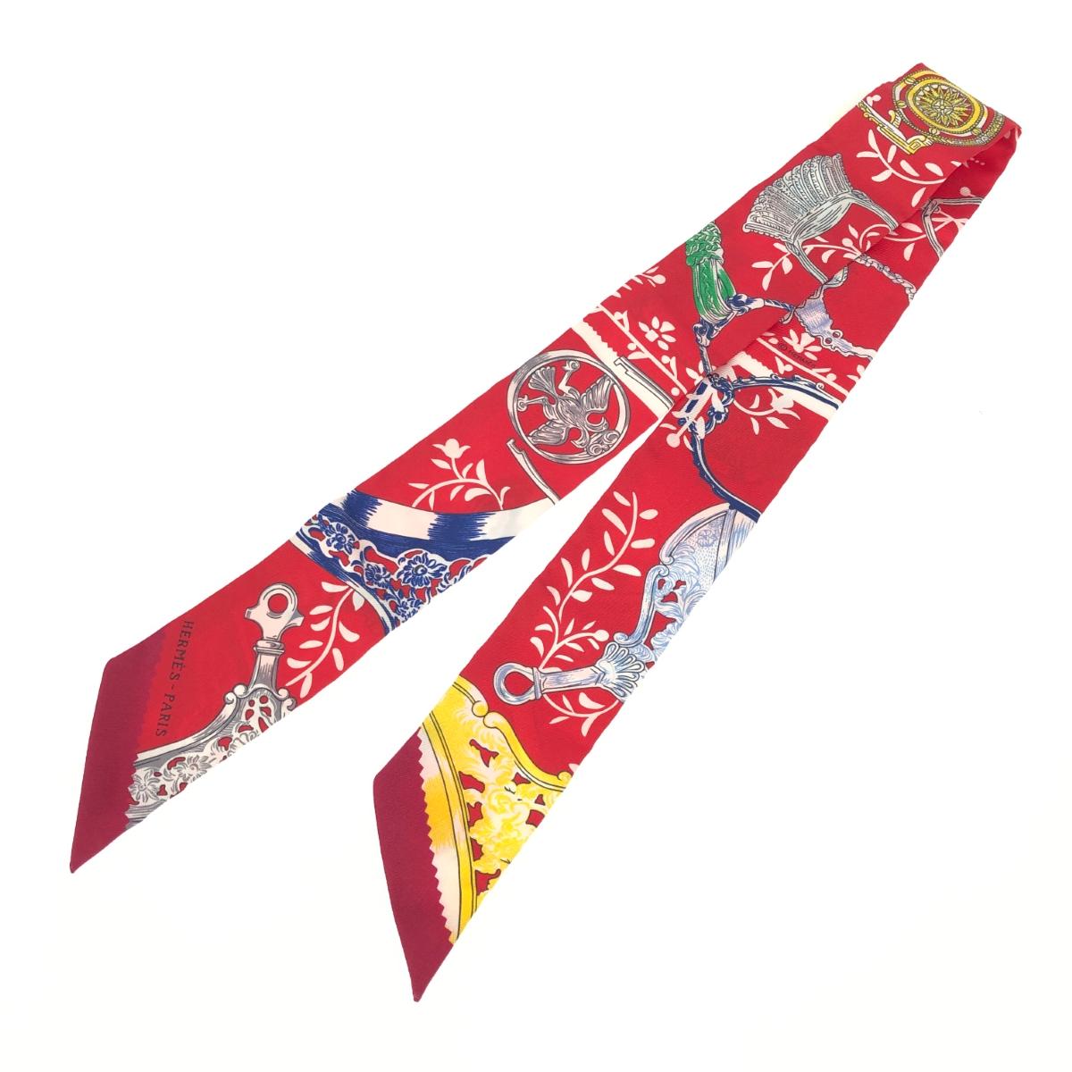 楽天市場】エルメス HERMES スカーフ ツイリー レイユールデテ ブルー