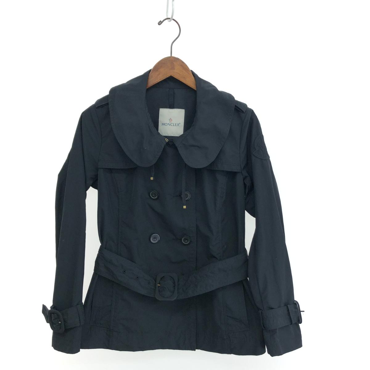 L*す様 未使用展示品　モンクレール HALESIA ナイロン　ブルゾン　ジャケ 楽天市場】MONCLER モンクレール HALESIA 黒 ナイロン フーディ