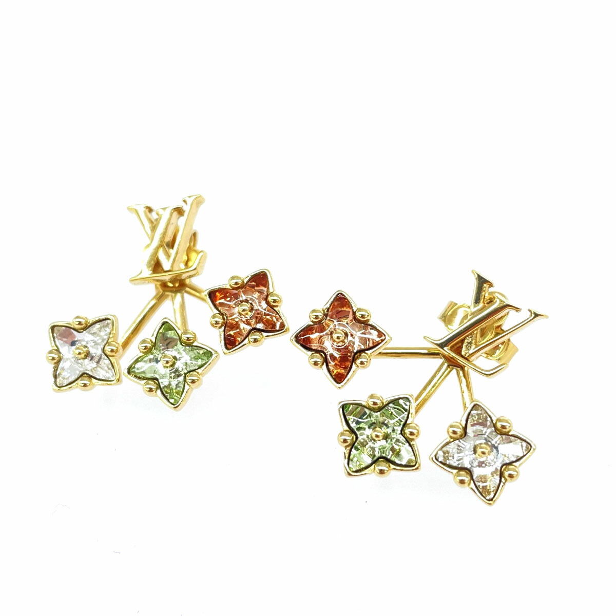 楽天市場】ルイ ヴィトン LOUIS VUITTON フラワーフル ピアス M68131
