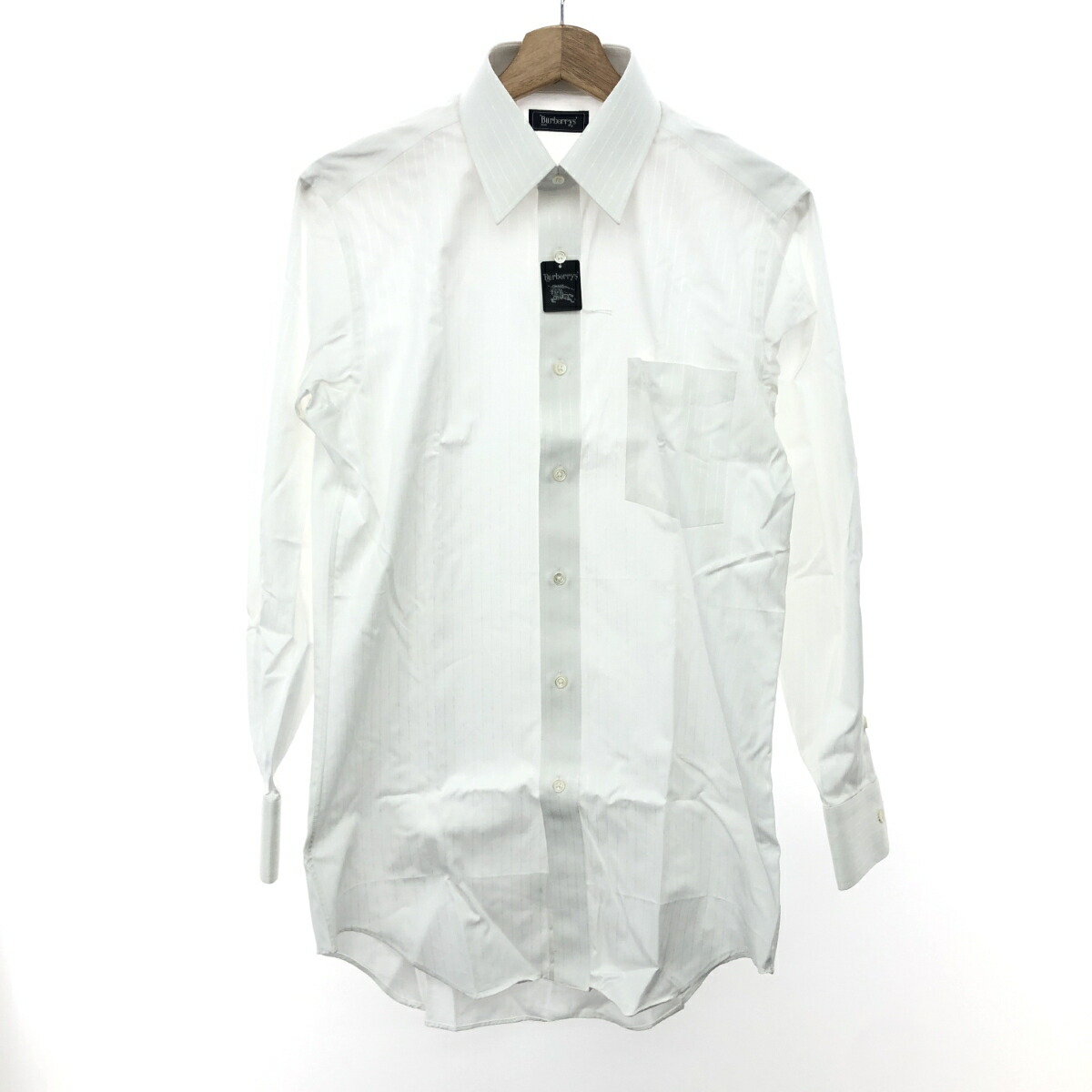 【新品】BURBERRY バーバリー ホースフェリーシャツ ホワイト Lサイズ BURBERRY】【ロゴ】【ホースフェリー】バーバリー『長袖シャツ sizeM