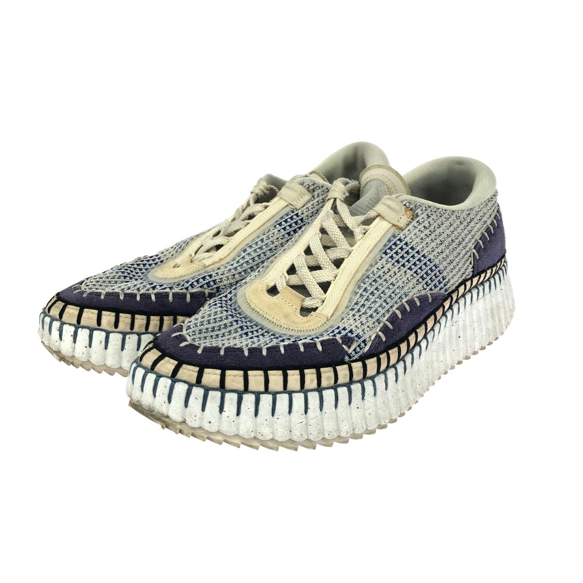 Chloe クロエ メッシュスニーカー/NAMA 表記サイズ:サイズ不明 パープル メンズ【中古】 12,152円