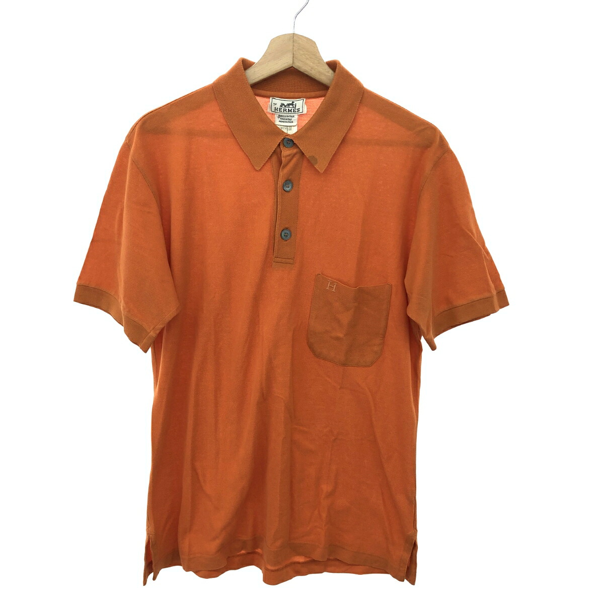 楽天市場】HERMES エルメス ポロシャツ Broderie H 「H」刺繍