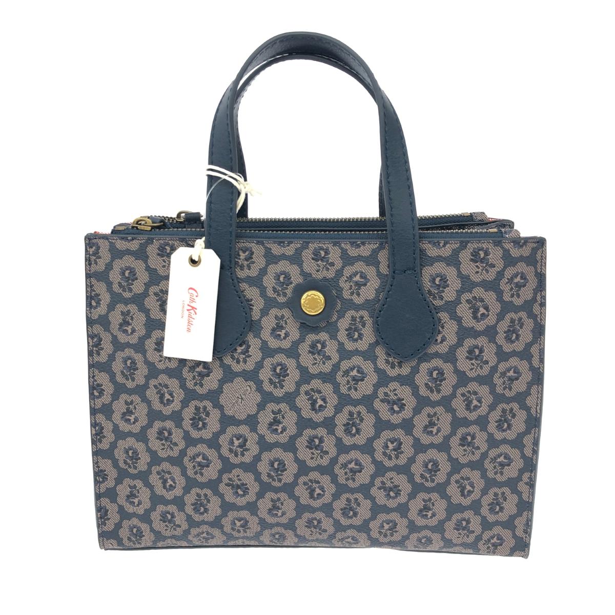 Cath Kidston キャビンバッグ　スモールアネモネ　 グレー Cath Kidston キャビンバッグ スモールアネモネ グレー