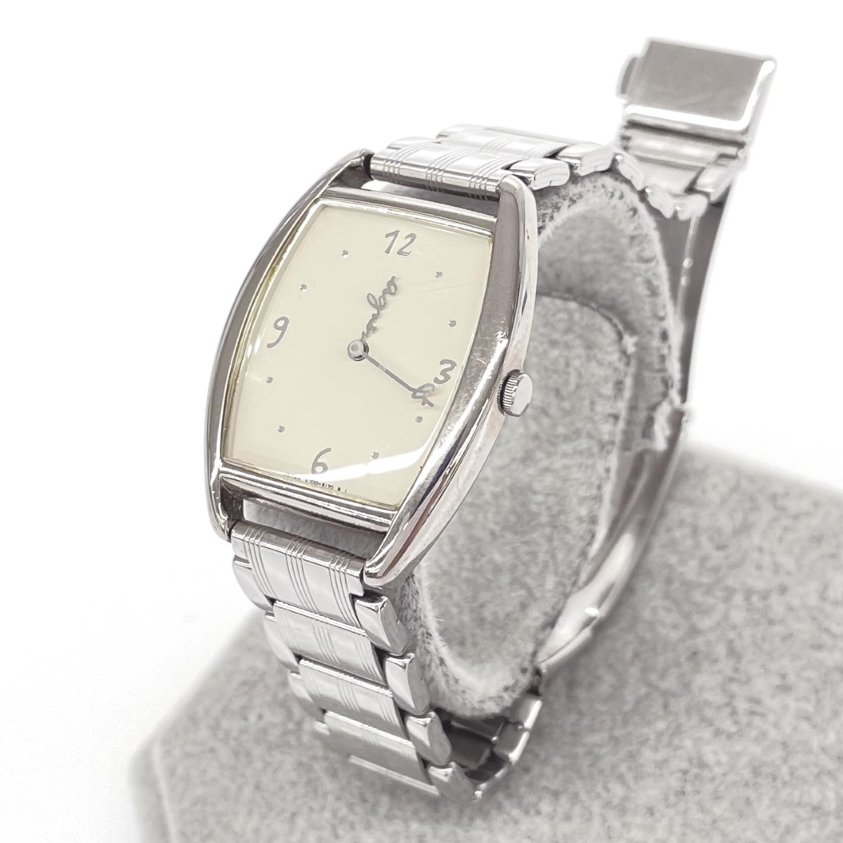 agnès b. シルバー メッシュ 時計 agnès b. シルバー メッシュ 時計