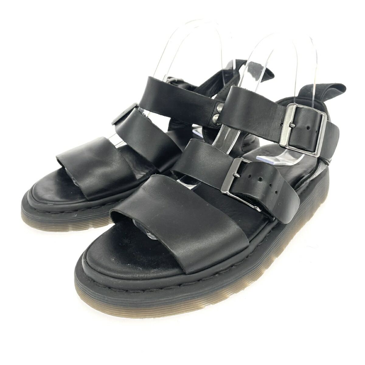 Dr. Martens Ariel ブラック サンダル US7 Dr. Martens Ariel ブラック