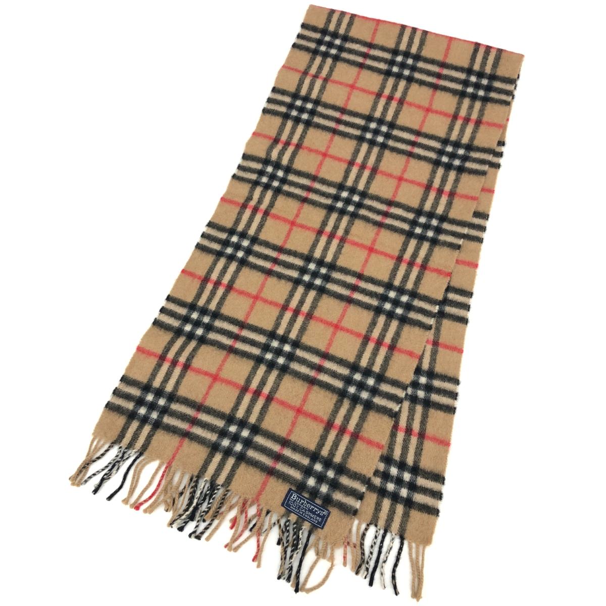 新品タグ付き　バーバリーズ　チェック　カシミヤ100% イギリス製　マフラー 楽天市場】90s 旧タグ イングランド製 □ Burberry LONDON バーバリー