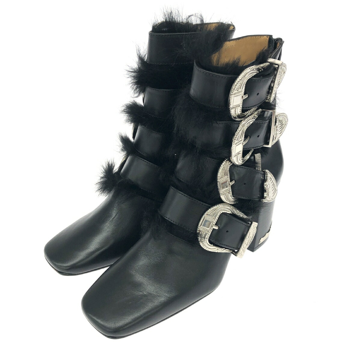 【美品】TOGA PULLA メタル　カウボーイブーティ　ポインテッドトゥ 4 METAL COWBOY(WOMEN) – TOGA ONLINE STORE