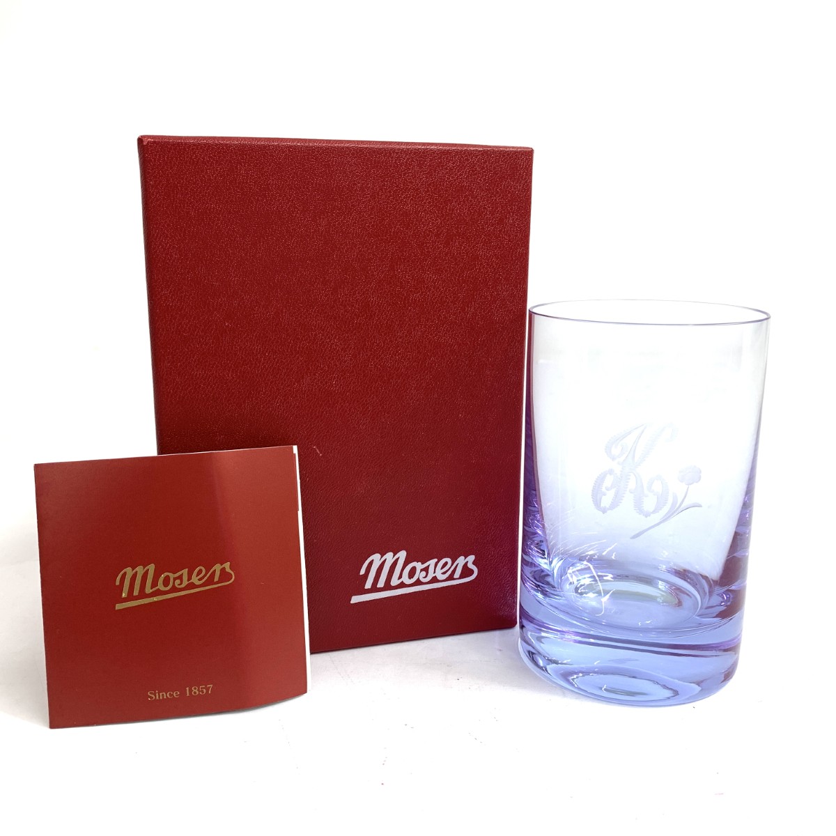 Moser モーゼル オールドグラス 6種セット大 専用箱付き