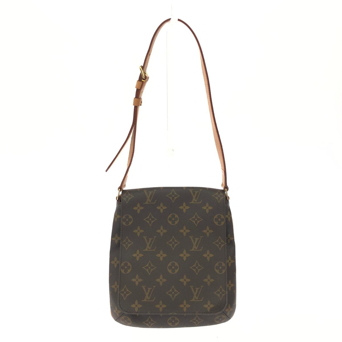 LOUIS VUITTON ルイヴィトン ミュゼットサルサ ショート モノグラム LM0060 M51258 ブラウン レディース【中古】