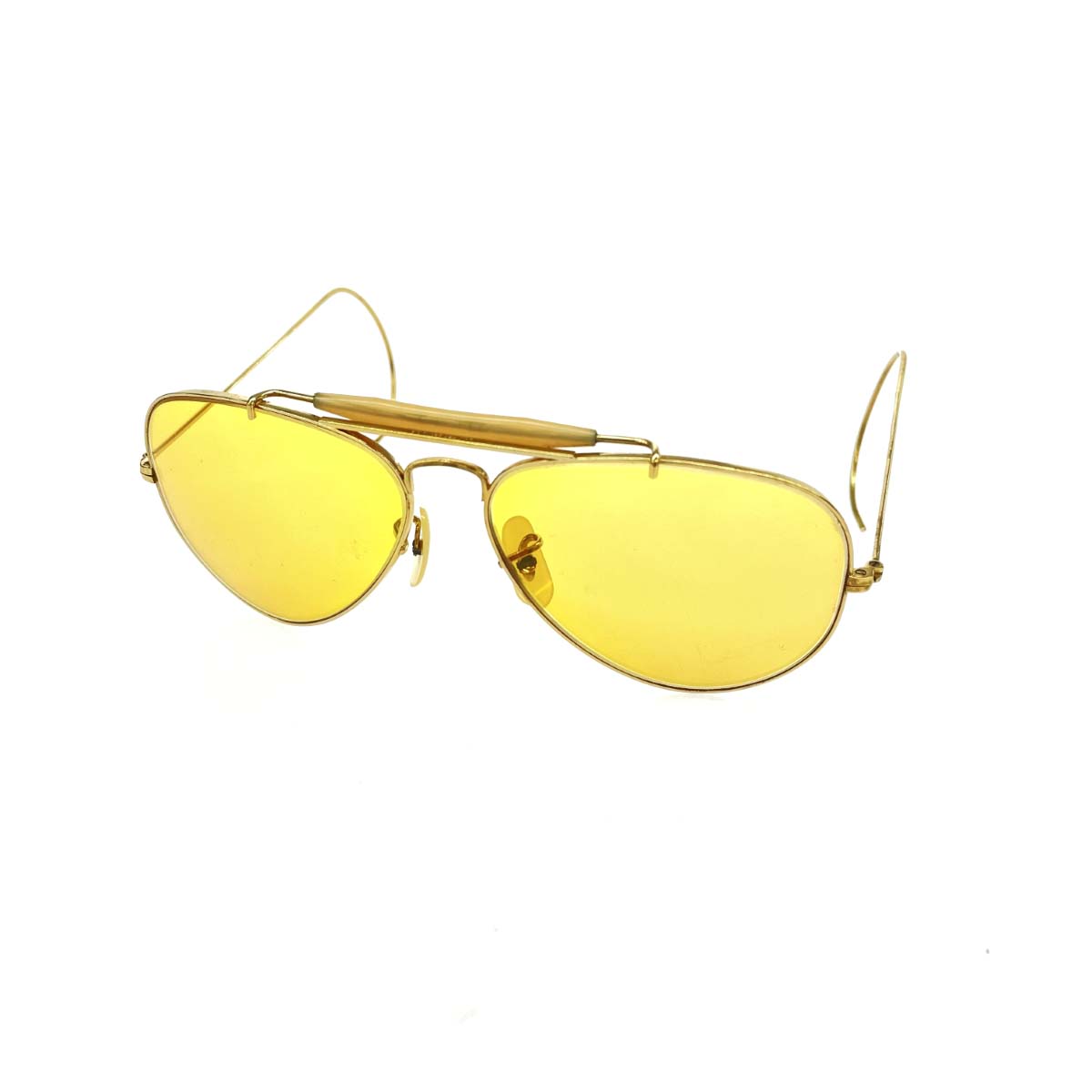 USA B&L レイバンサングラスウトドアーズマンⅡ＃3レンズ ボシュロム ボシュロム レイバン USA アウトドアーズマン 2 Gold / B-15TGM