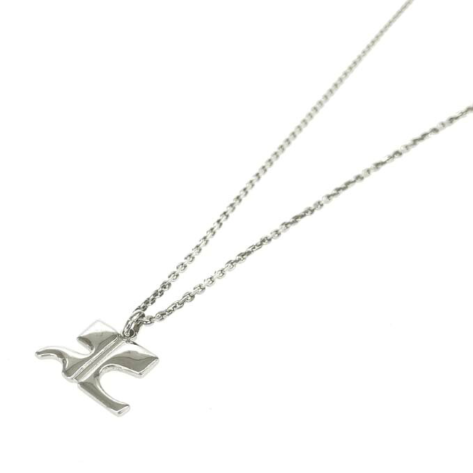 楽天市場】Courreges クレージュ ロゴネックレス 925 シルバー