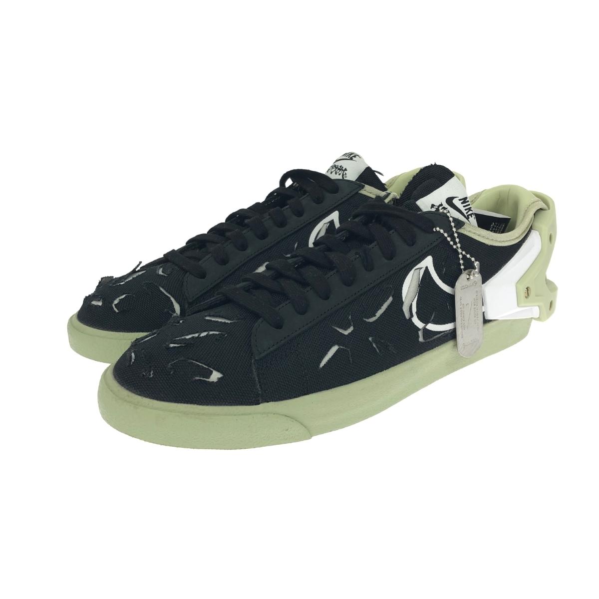 NIKE ナイキ&times;アクロニウム スニーカー/BLAZER　LOW 未使用品 表記サイズ:28 アクロニウムコラボ DO9373-001 ブラック メンズ【中古】｜リサイクル ティファナ