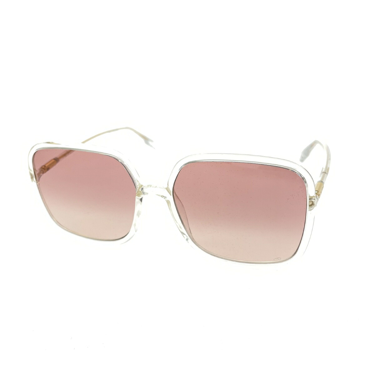 Christian Dior クリスチャンディオール サングラス SOSTELLAIRE CDロゴ グラデーション 59□19 145 9009R クリア レディース【中古】